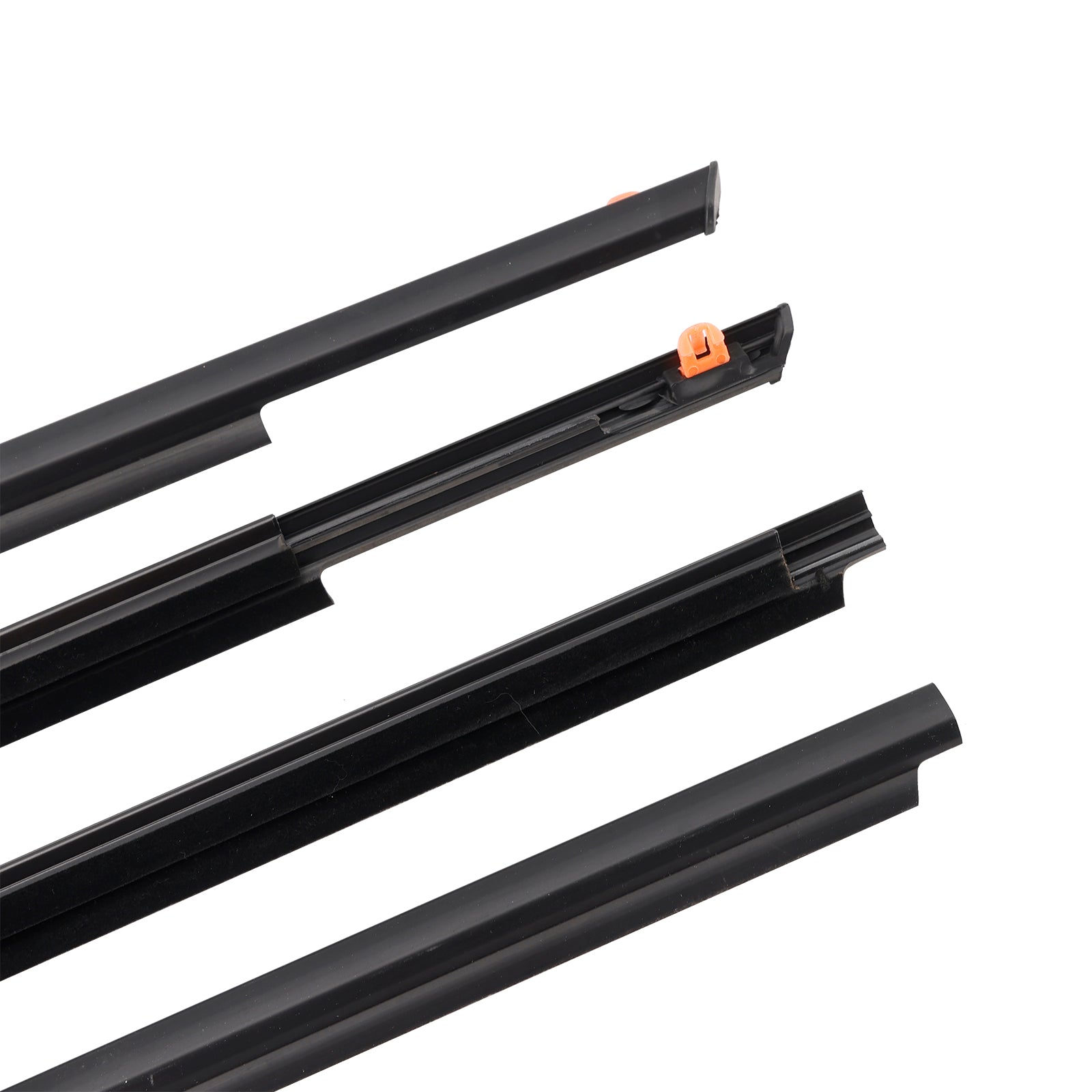 Bande d'étanchéité extérieure pour ceinture de porte en verre, Toyota Prius 2004-2009, 4 pièces