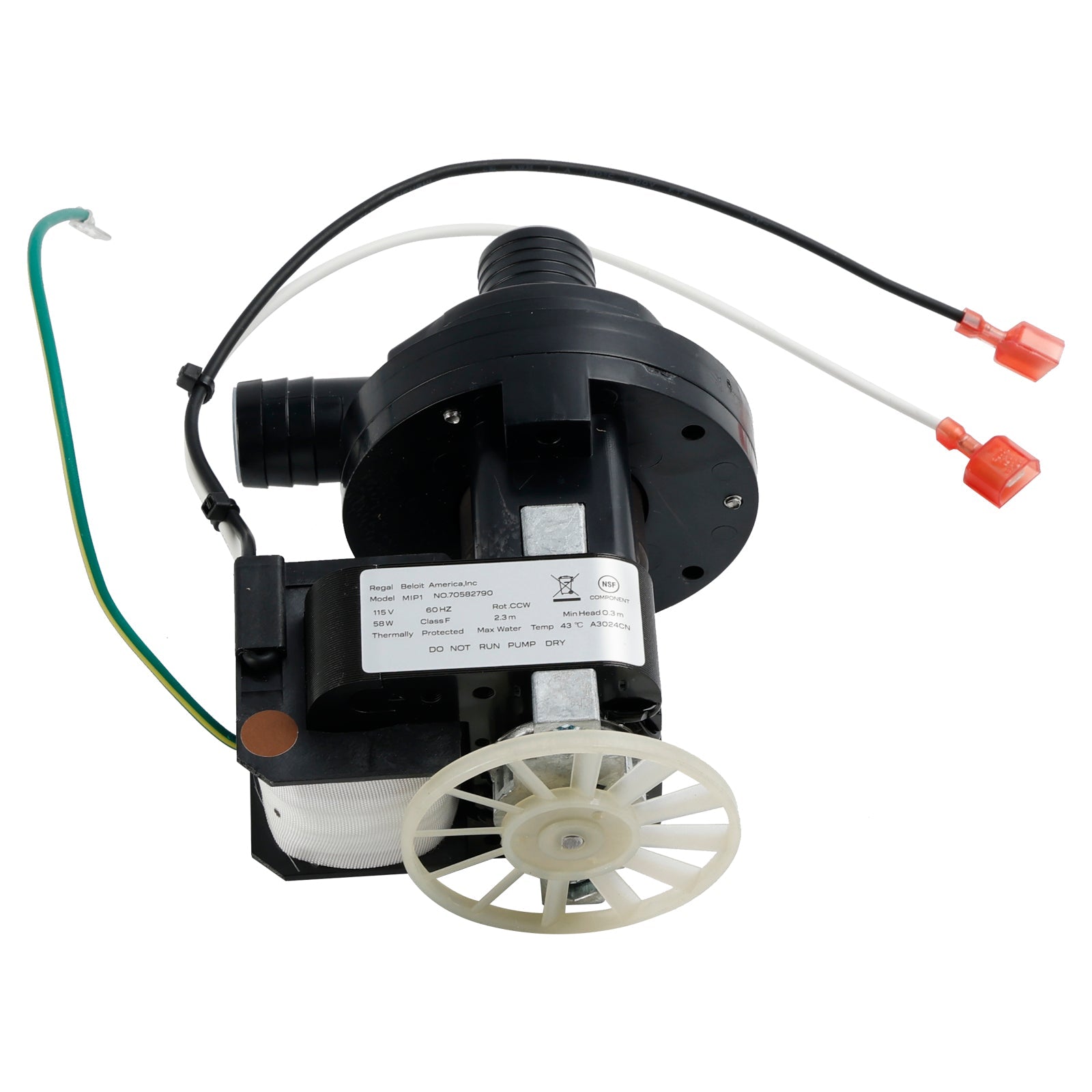 040006556 Komplet vodne črpalke 115/60/1 9" Višina 9" Širina 7" Dolžina