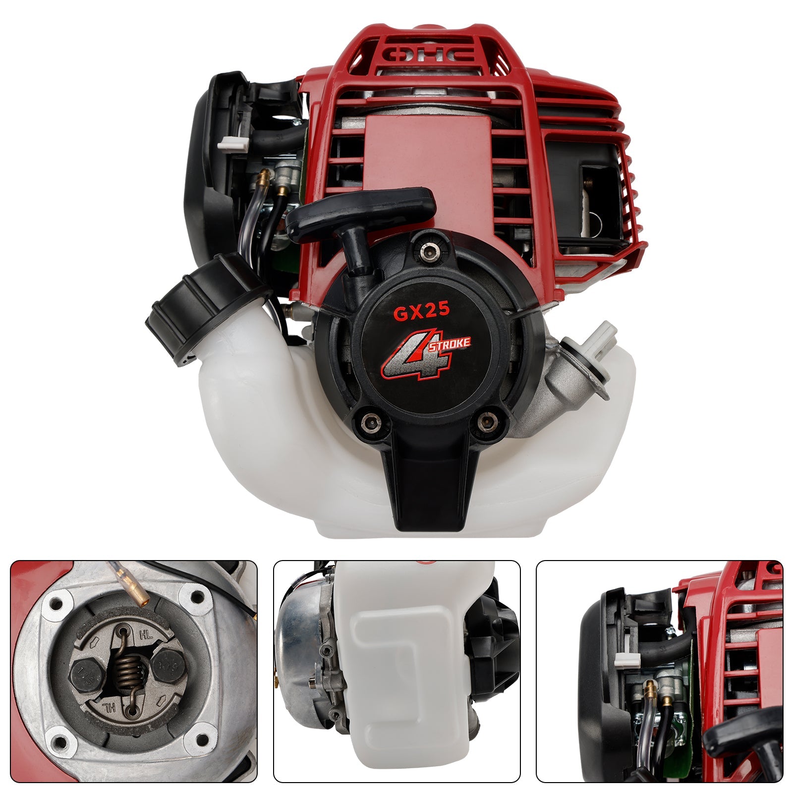 BrushCutter Silnik Inżynier 25 cm3 4-suwokrotny krojenie trawy kompatybilny z Honda GX25