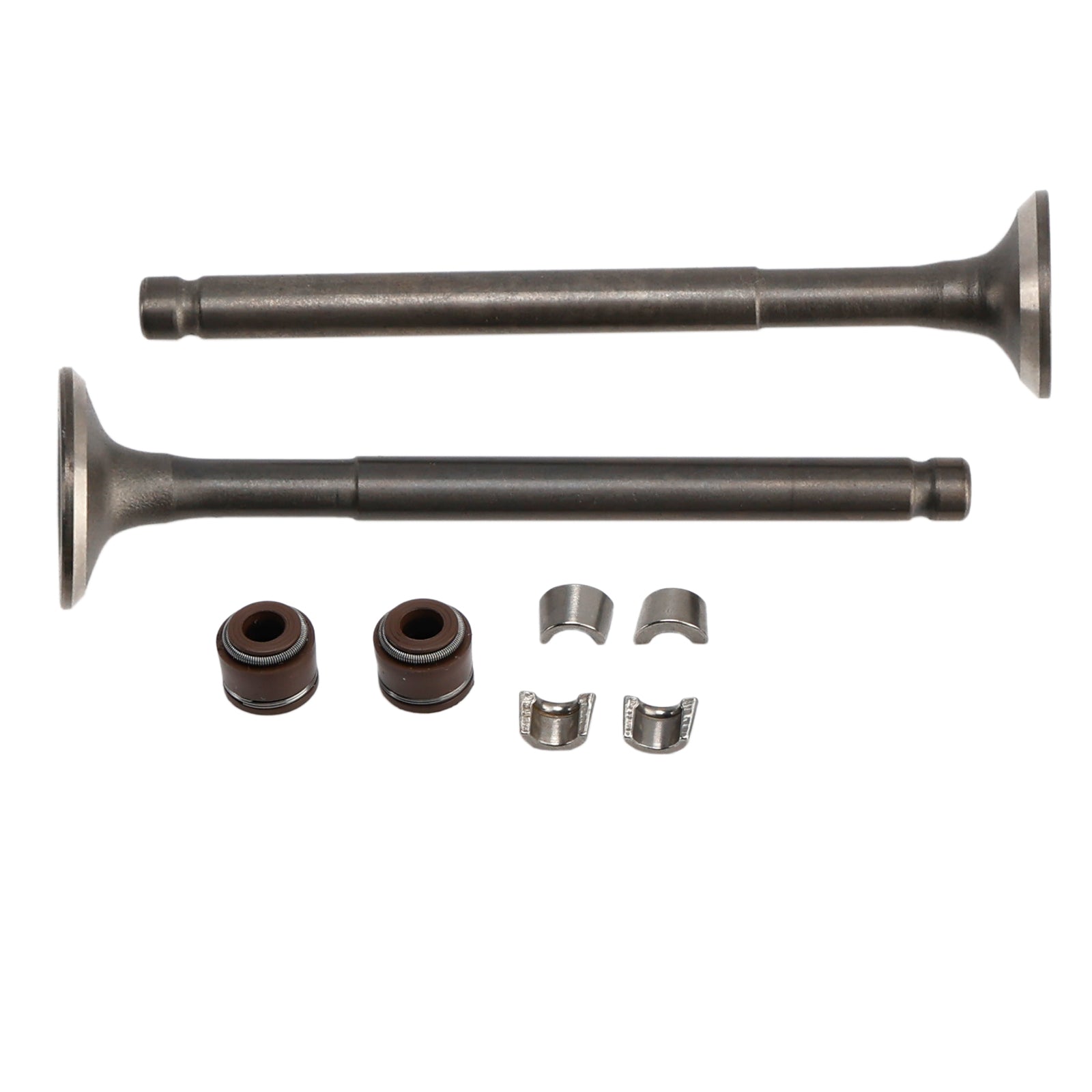 Kit de soupapes d'admission et d'échappement 69 mm pour cyclomoteur GY6 139QMB 50cc 80cc Sunl Baja Taotao