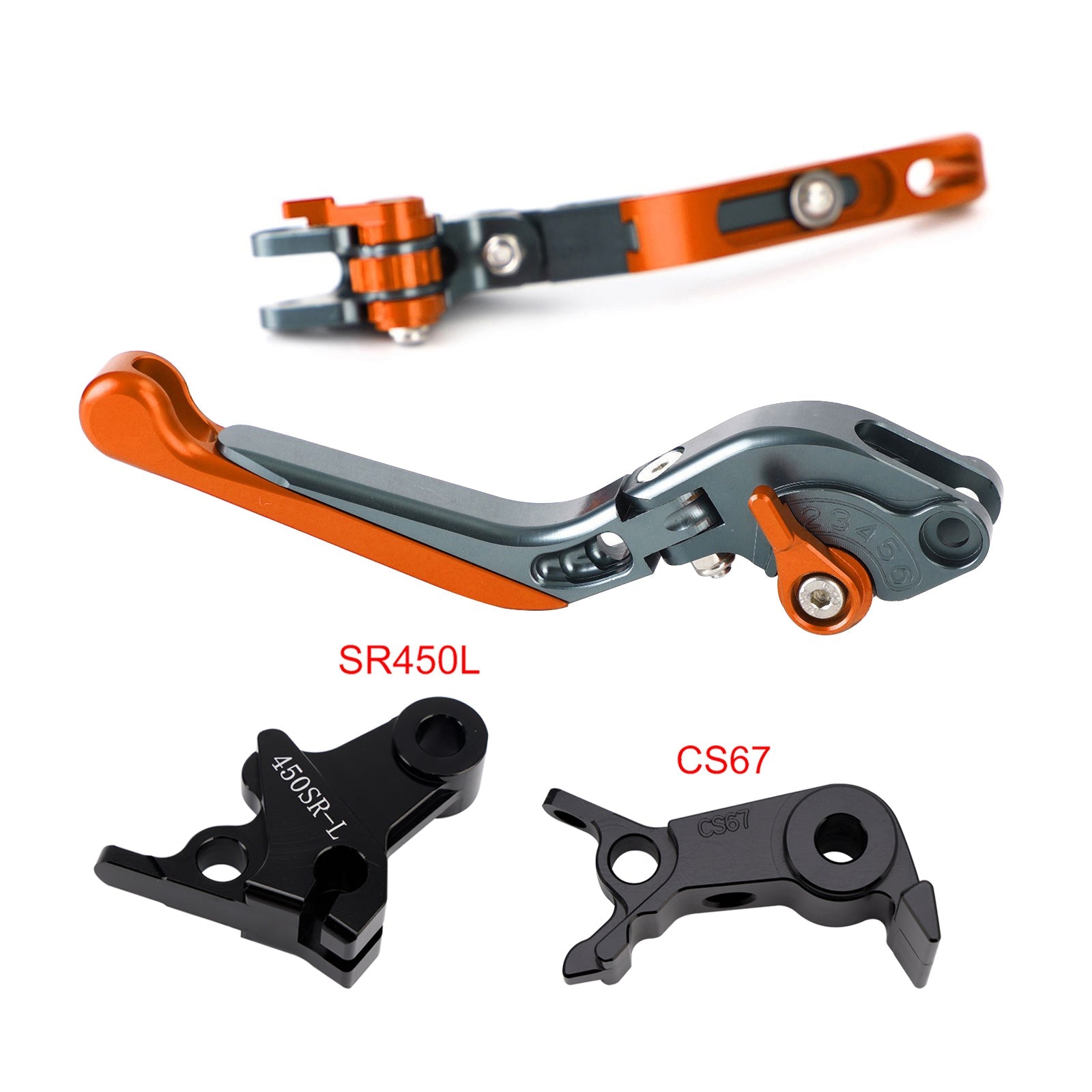 Levier de frein et d'embrayage réglable compatible avec VOGE DS900X 900DSX 2024-2026