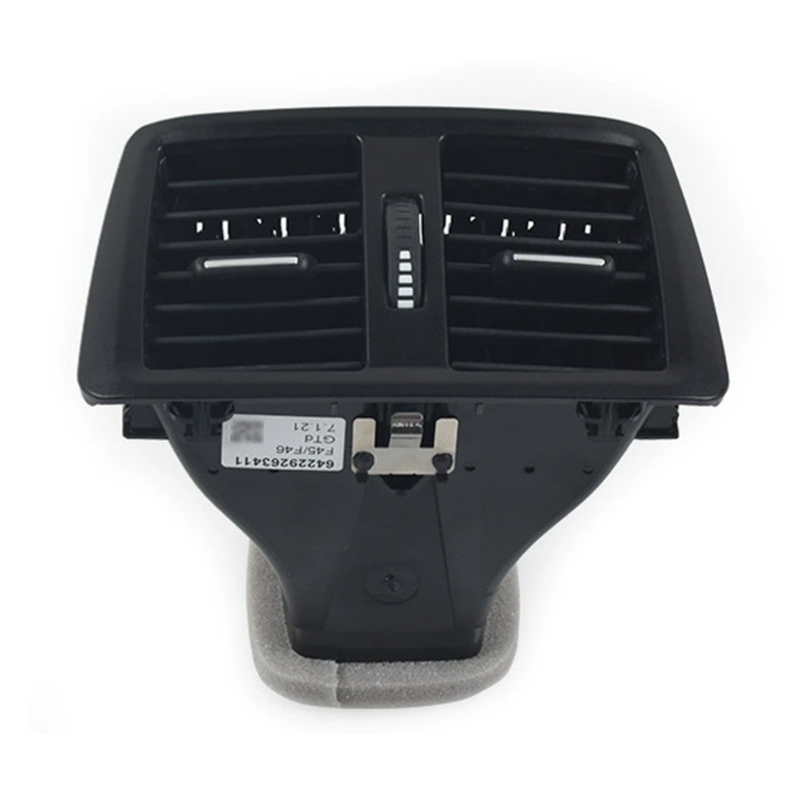 Grille d'aération arrière de console centrale pour BMW Série 2 F45 F46 Touring (2016-2020) - Référence : 9263411