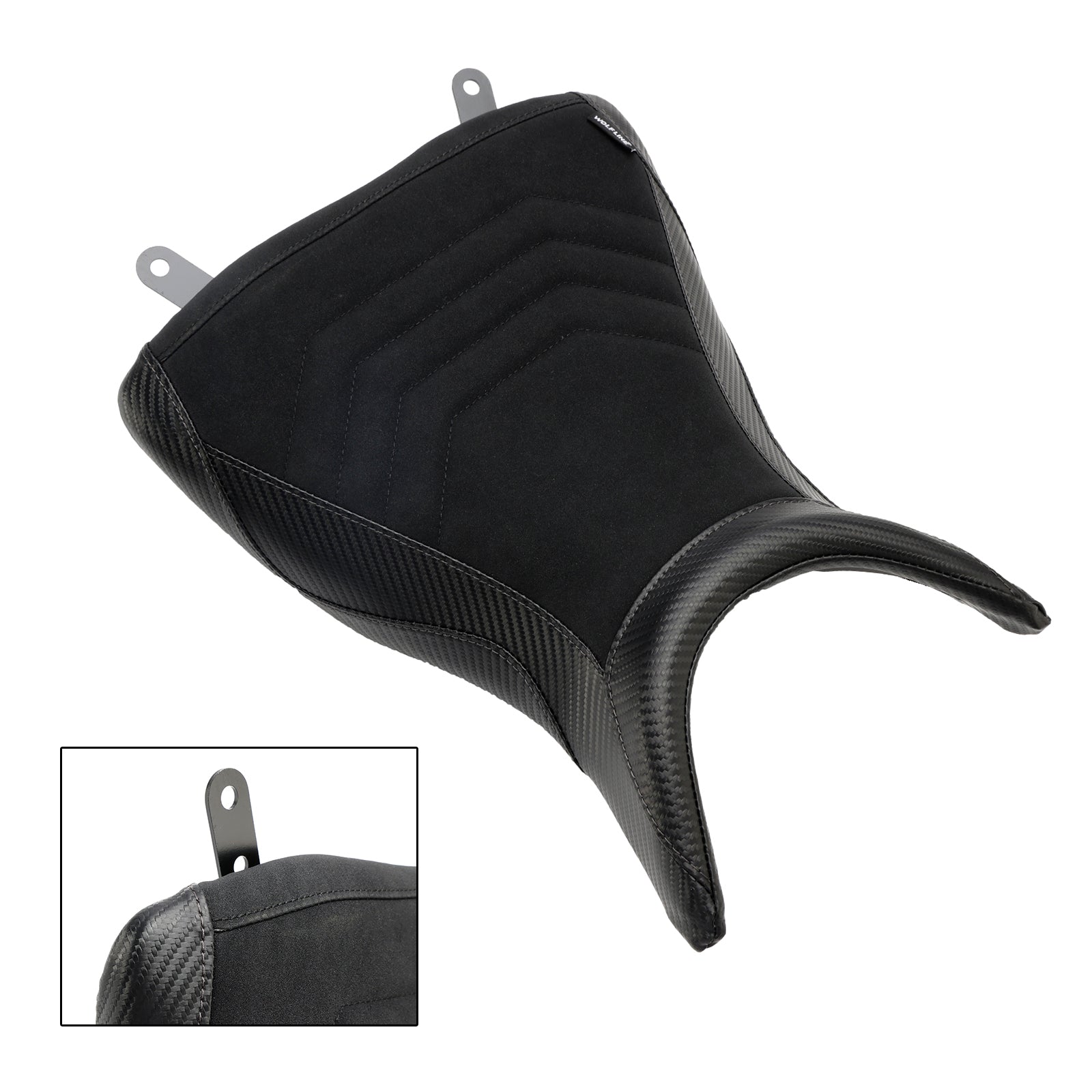 Saddle delantero de Black Raid para Yamaha MT-03 YZF-R3 2015-2023