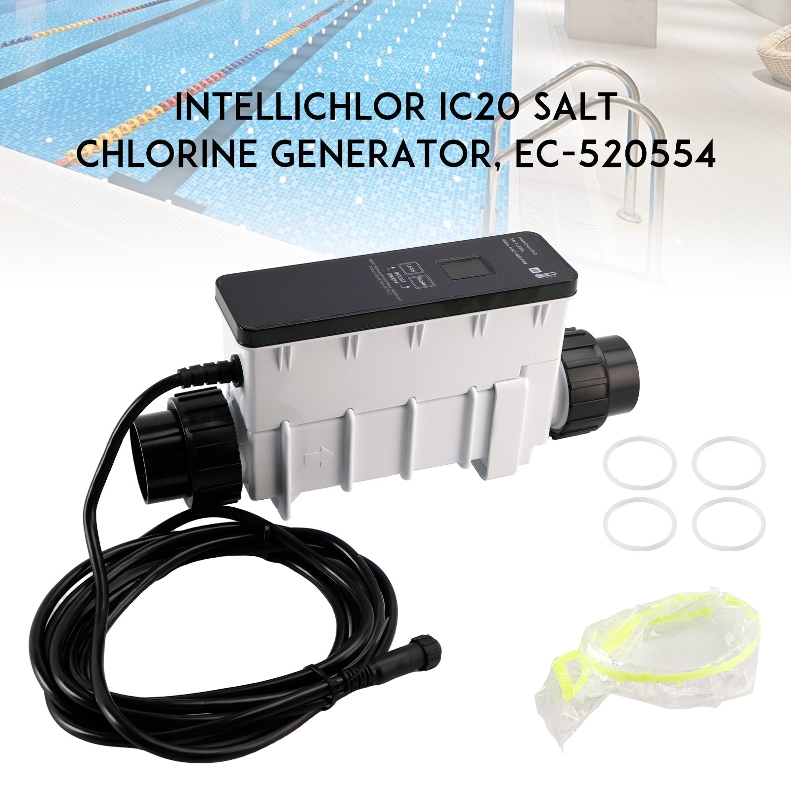 Sel Chloter IC20 EC-520554 para 20 000 galones de piscina de agua salada