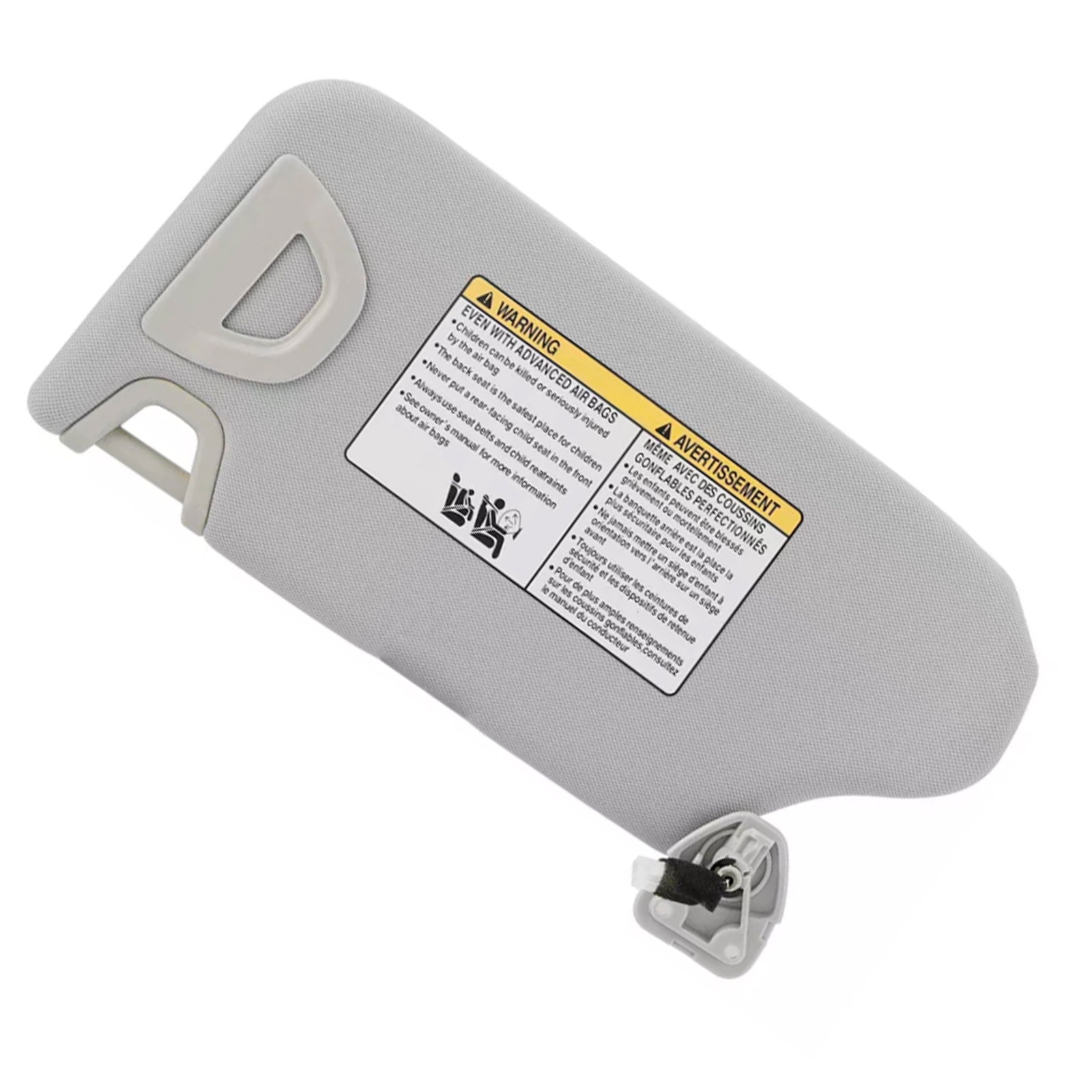 Gray Right Sun Visor dla Nissana Altima 2013-2018 964003TA2A