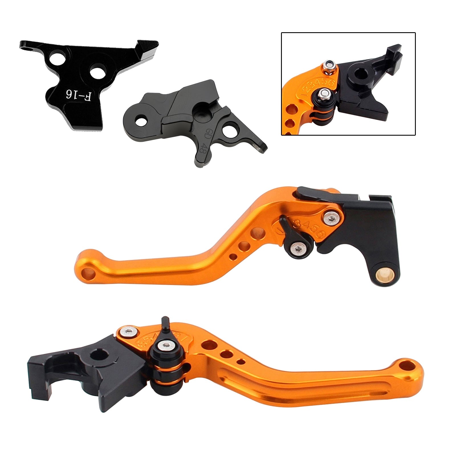 Levier de frein et d'embrayage court pour YAMAHA XSR 155 MT15 2019-2022