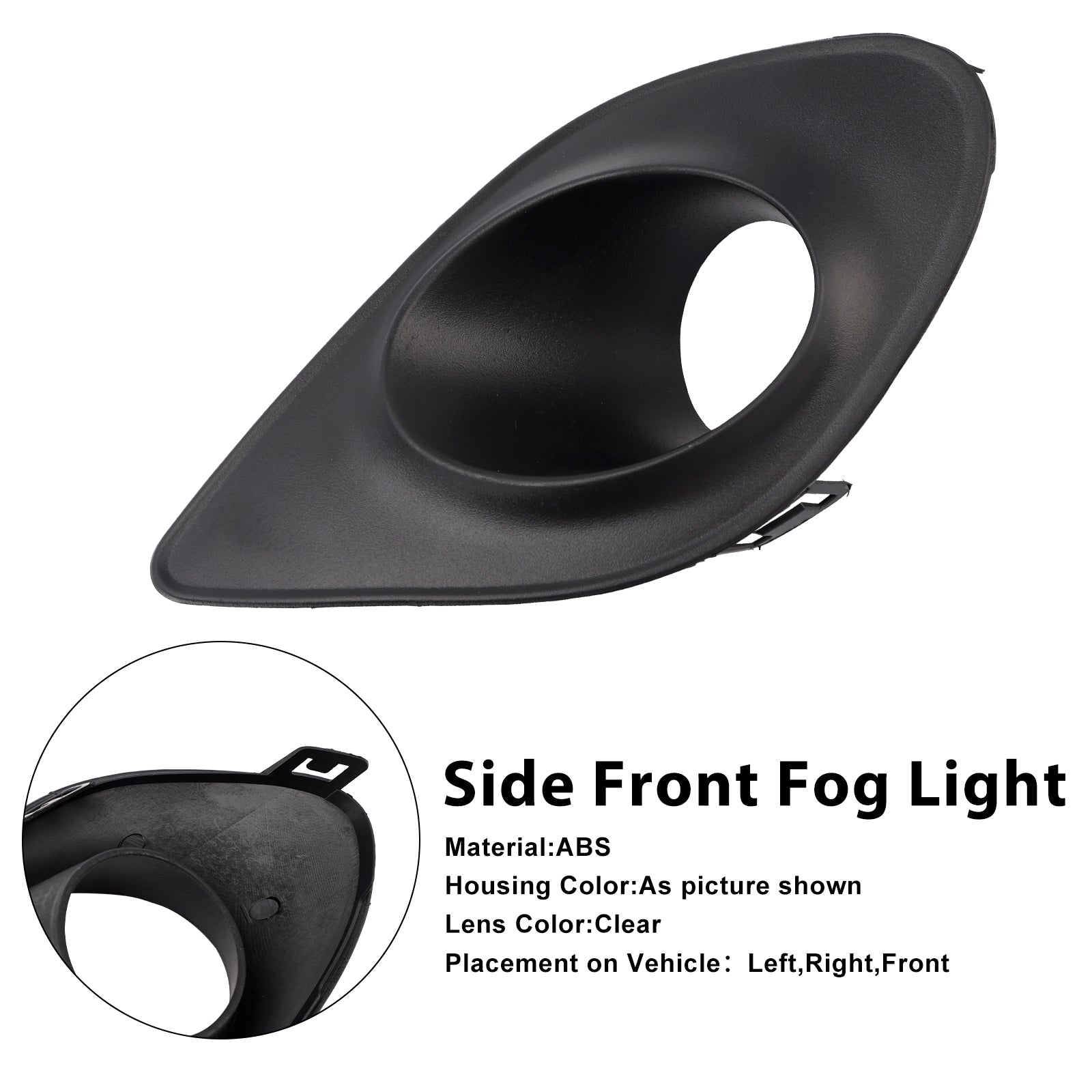 Lunette de feu antibrouillard côté gauche pour Dodge Charger 2015-2022 68280429AA