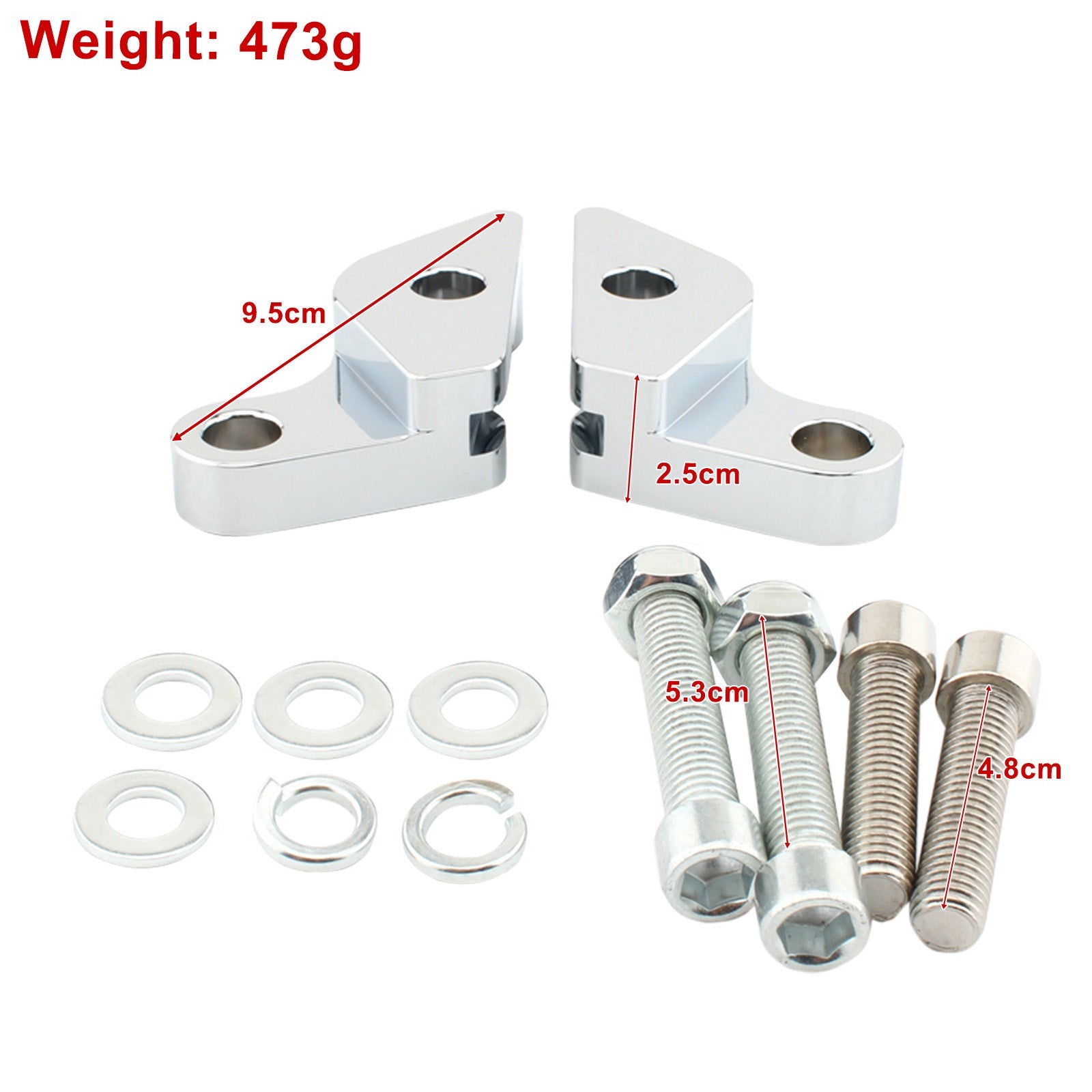 Kit d'abaissement d'amortisseurs 1"" pour HARLEY VRSC V-ROD (2007-2017)