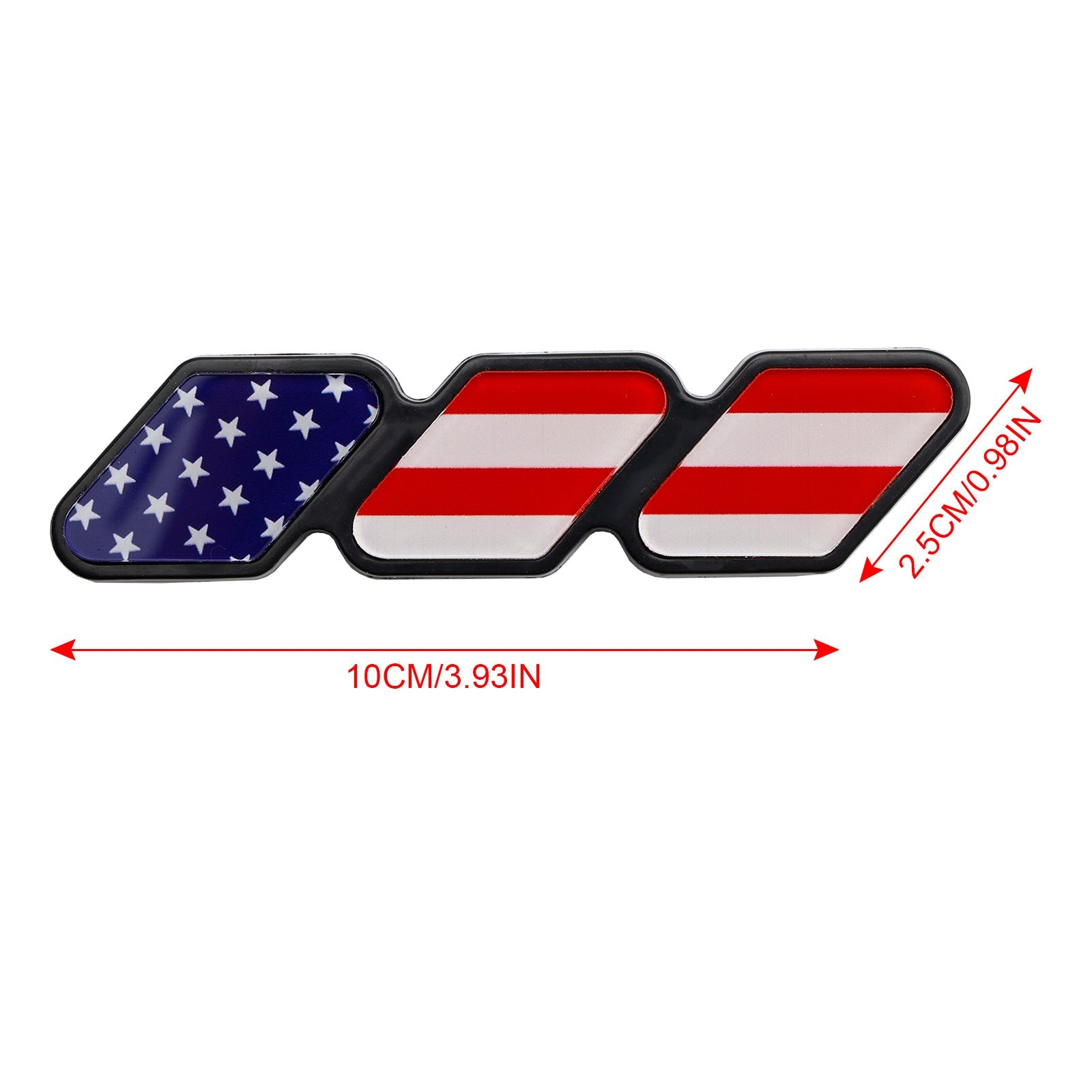 Tricolor Grille Emblem, auto -accessoires voor Toyota Tacoma TRRA RAV4