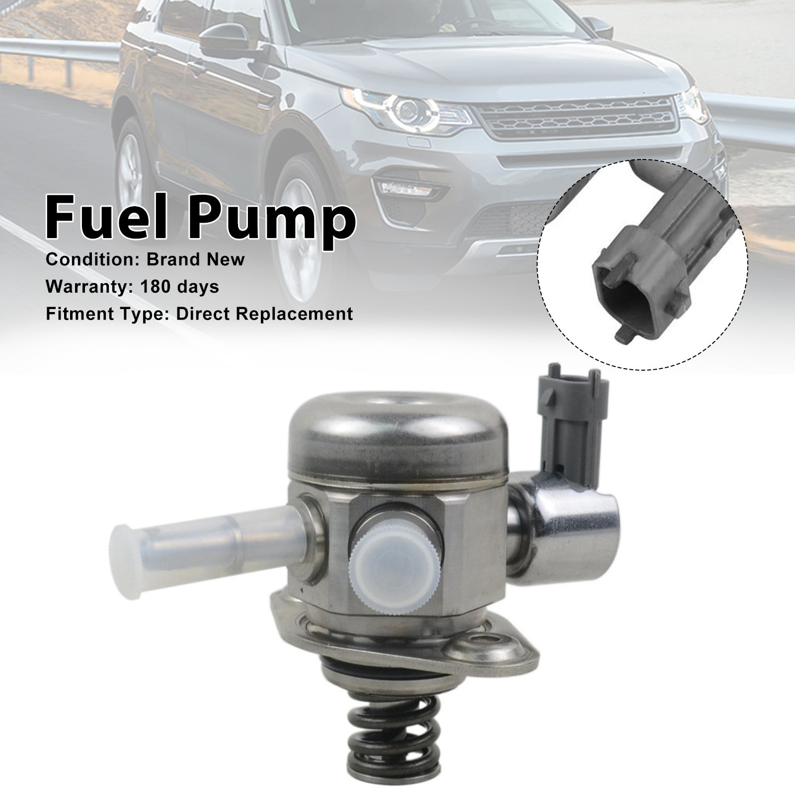 Pompe à carburant haute pression LR025599 pour Land Rover Discovery Sport 2.0L L4 Turbo (2015-2017)