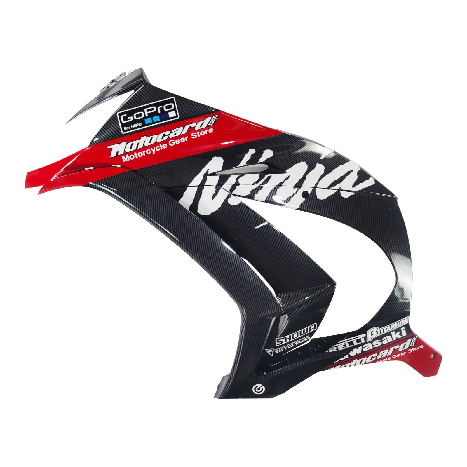 Kit carenatura Kawasaki ZX10R 2011-2015 - ABS iniettato - Paraurti, coperture radiatore & protezioni laterali