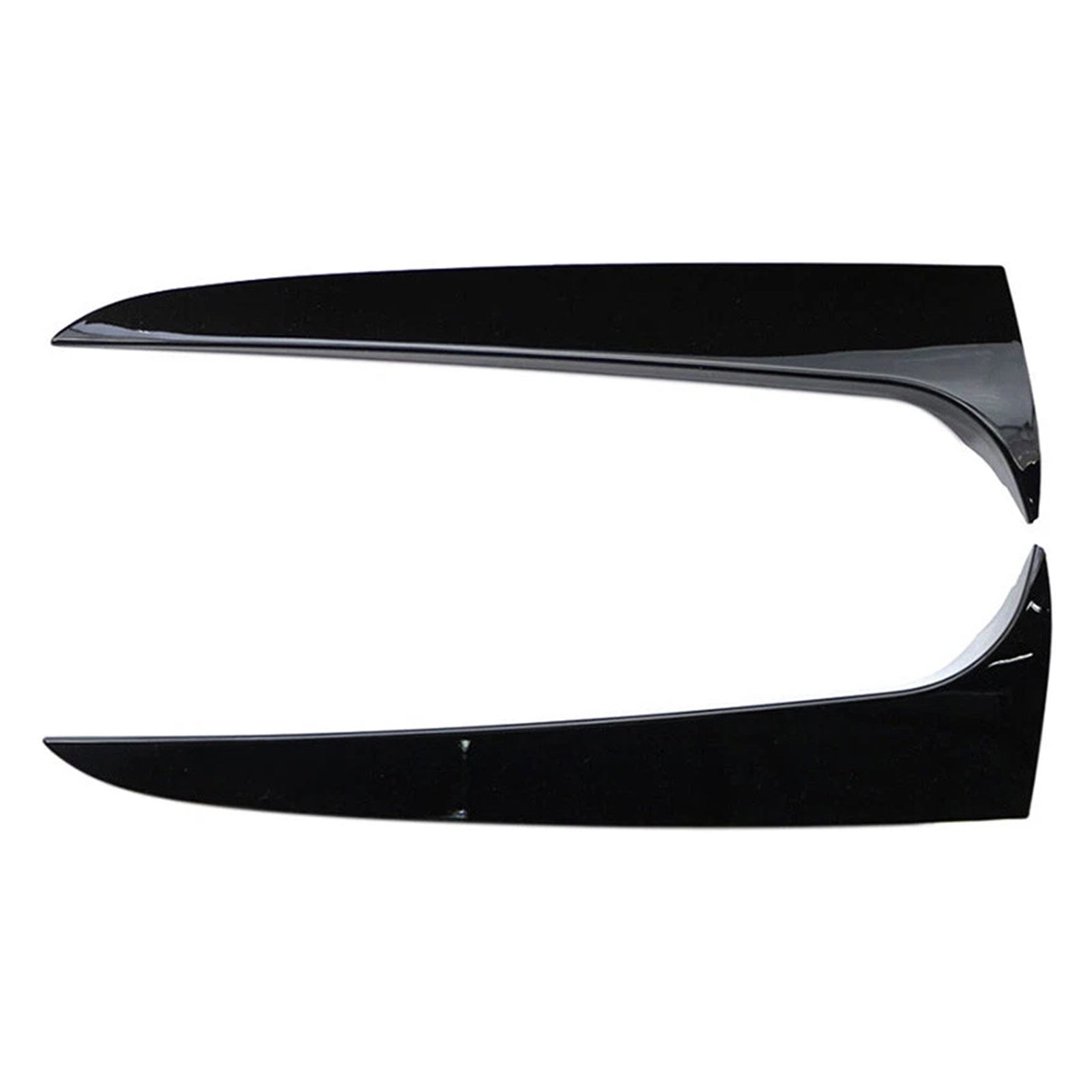 Paire de becquets latéraux de lunette arrière noir brillant pour BMW X3 F25 2011-2017