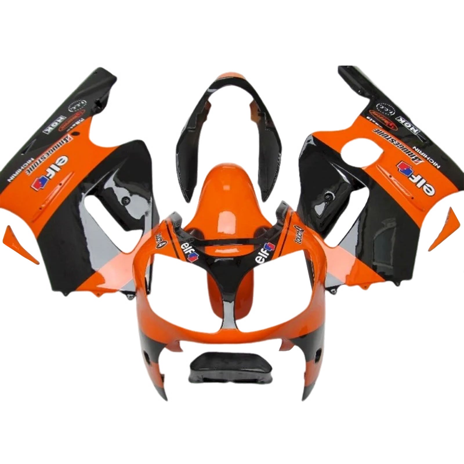 2000-2001 Kawasaki ZX12R injectiekuipset ABS kunststof carrosserie