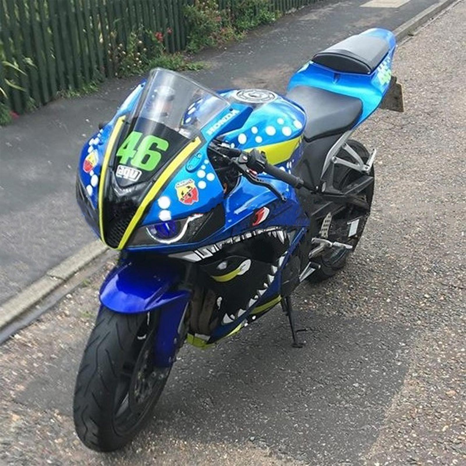 Zestaw owiewek wtryskowych ABS do Hondy CBR600RR 2007-2008 (F5)