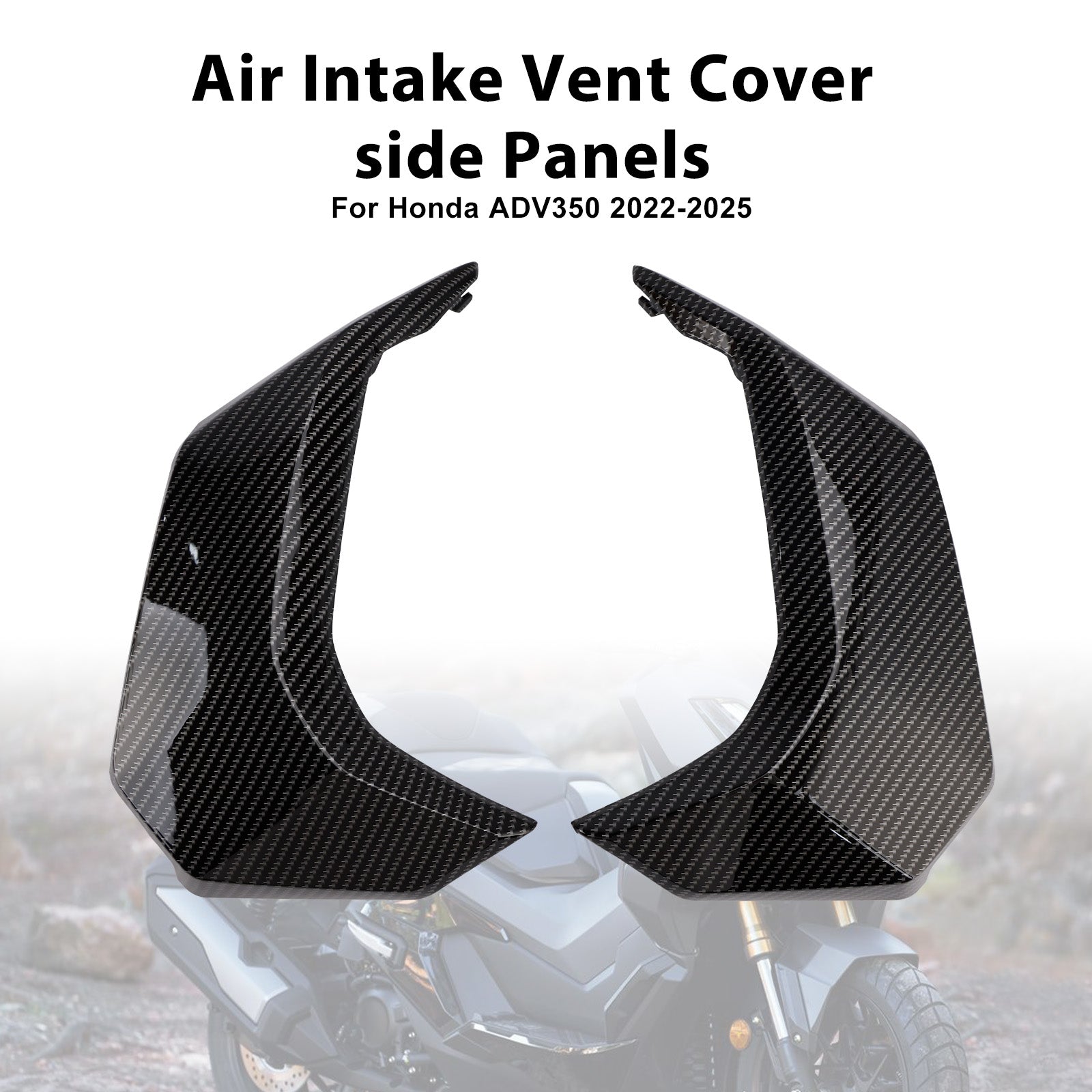 Afdekking voor luchtinlaatventilatie voor Honda ADV 350 (2022-2025) - Zijpanelen