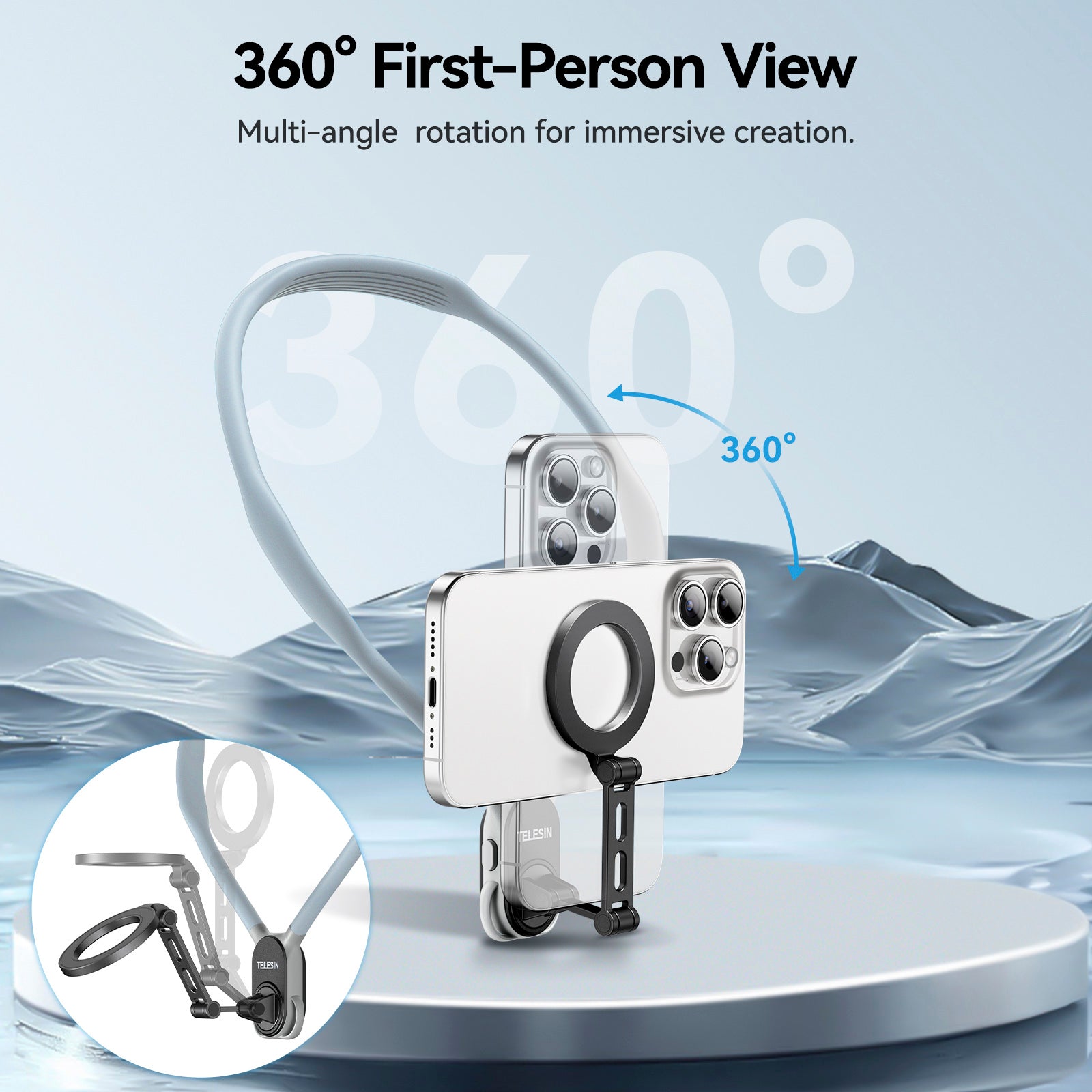 Magnetico magsa magsafe magsafe, collo, angolo di max pov