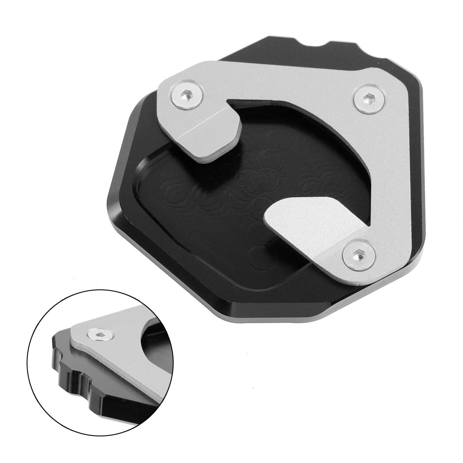 Support de plaque d'agrandissement de béquille Yamaha Tenere 700 2019-2023