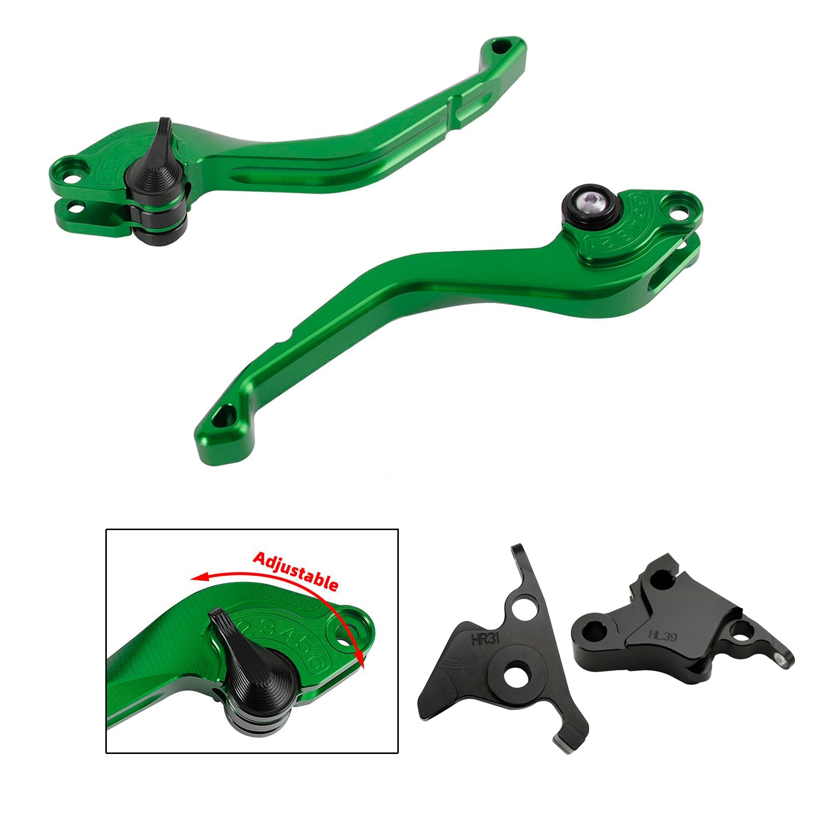Leva freno a frizione CNC corta per CFMOTO 450SS 450SR 21-23 450NK 23-24