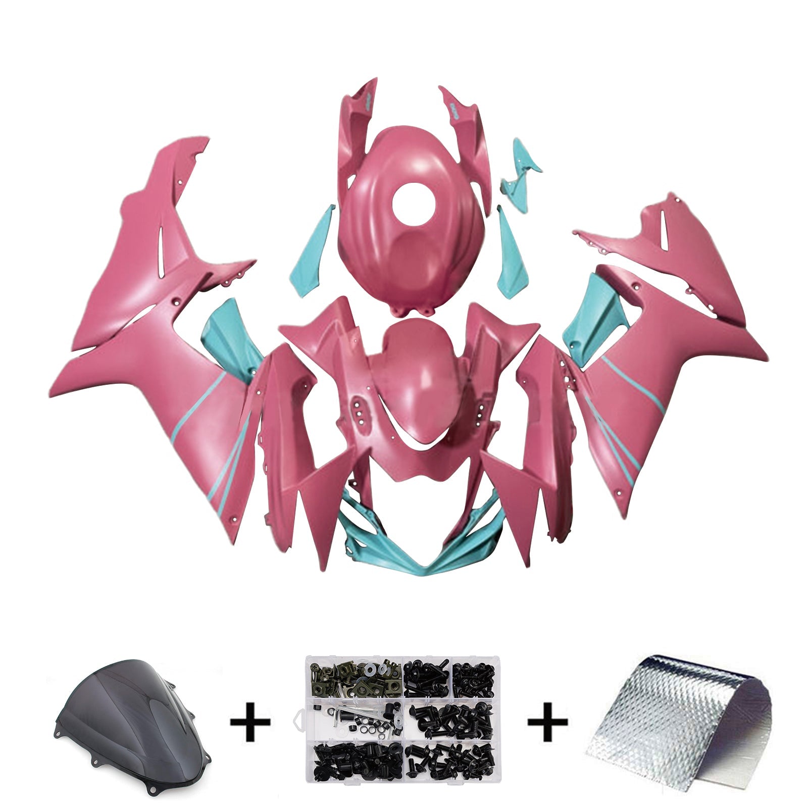 Kit carenatura iniezione, carrozzeria in plastica ABS per Suzuki GSXR 600/750 2011-2025 K11