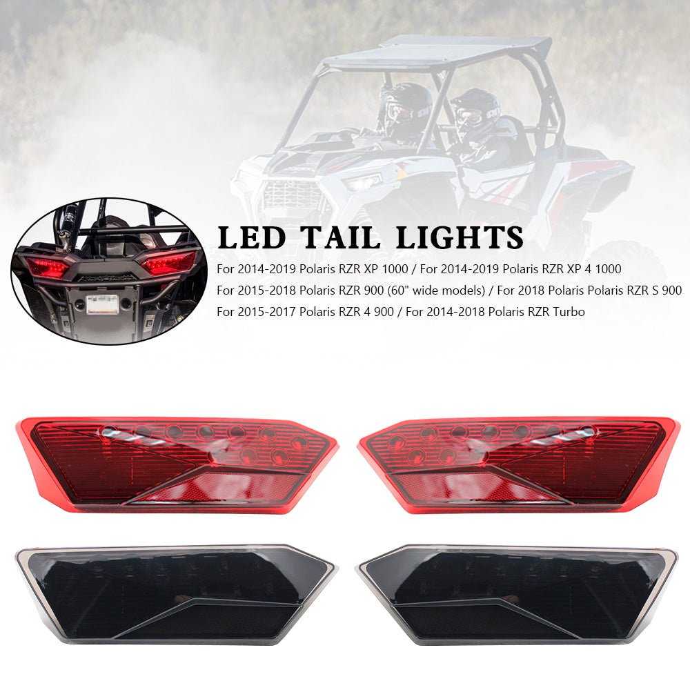Voor Polaris RZR Turbo 1000 XP 900 S 2014-2019 Achterlichten LED 2412341 2412342