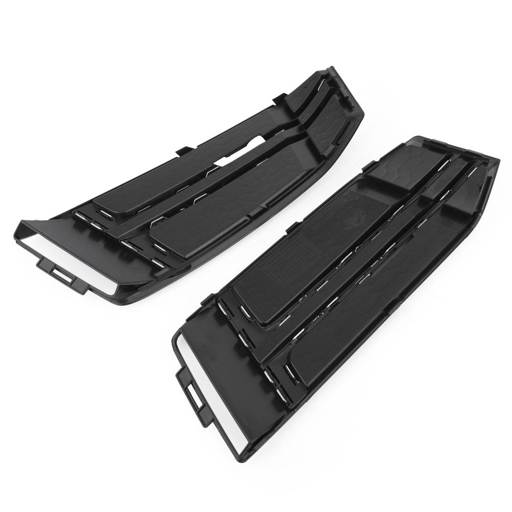 Paire de Caches de Feux de Brouillard Avant pour Audi S4/A4 B9 S-LINE 2016-2018 (Ne convient pas à la version standard A4) 8W0 807 681 F / 8W0 807 682 F