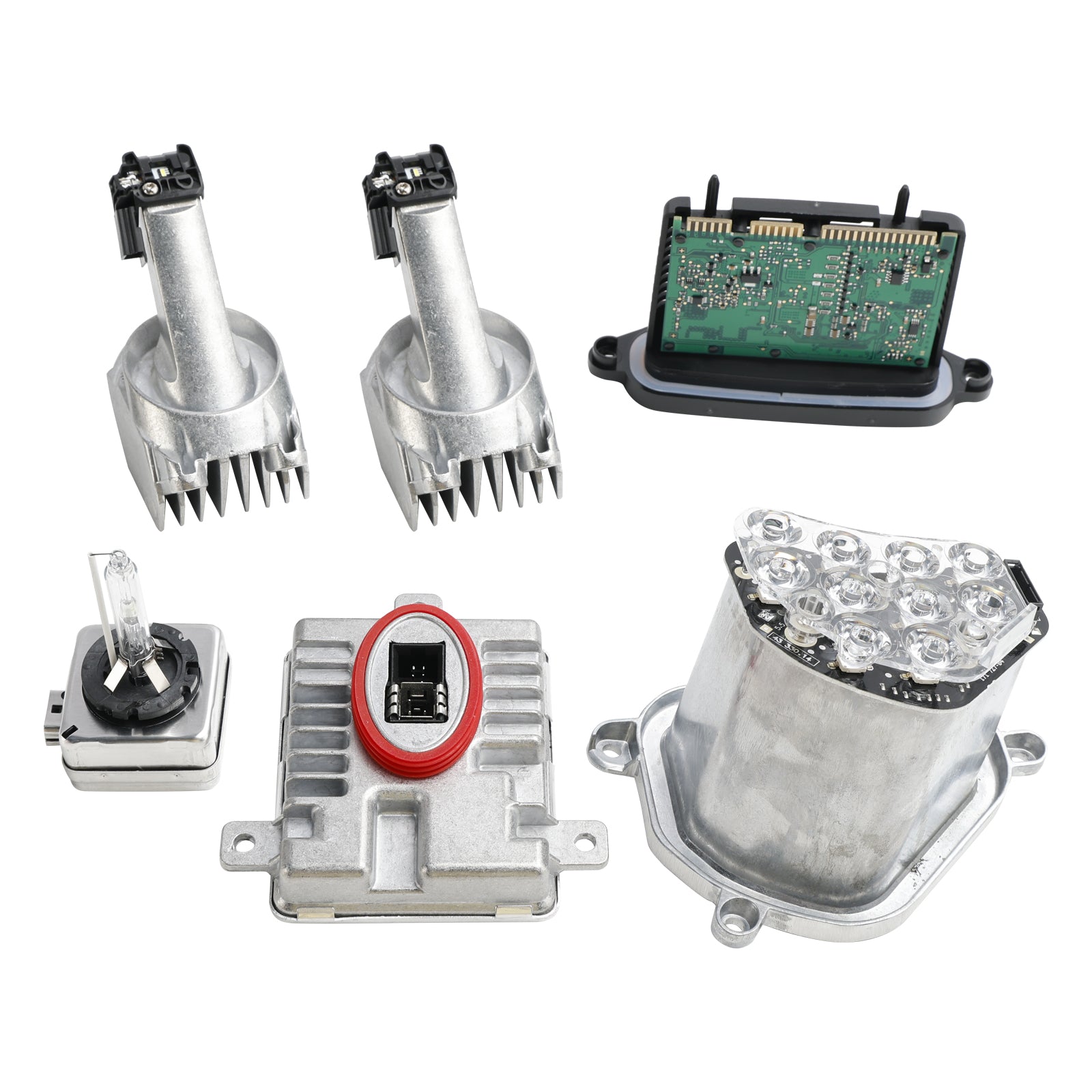 RH ksenonowa żarówka balastowa LED moduł diodowy zestaw do BMW serii 5 528i 535i 2011-2013