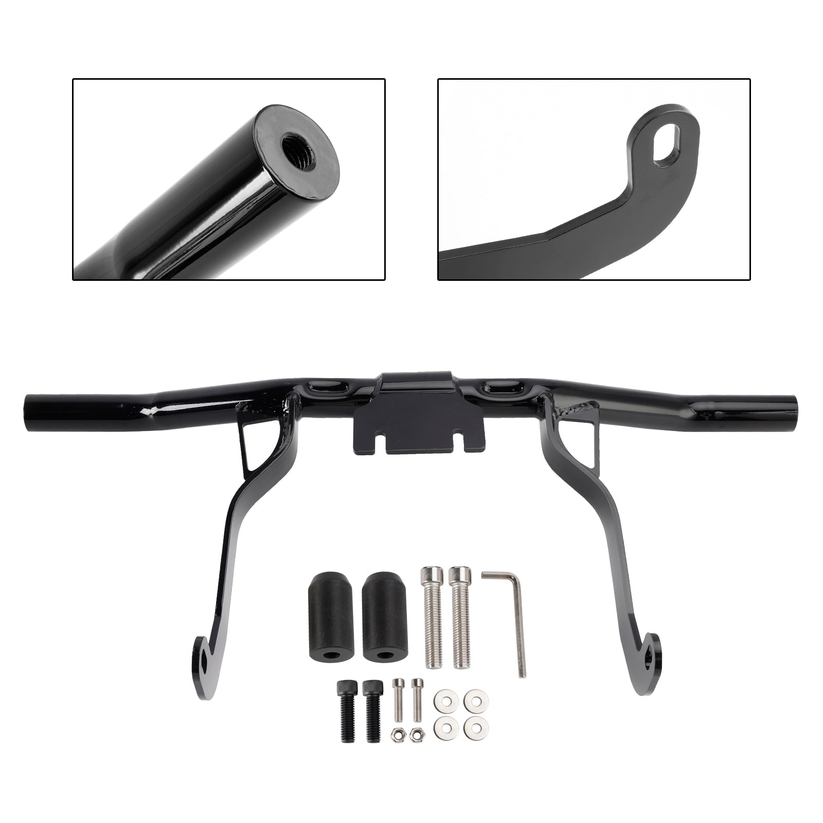 Harley Road Glide Street Glide Road Glide, FLHT, FLHX 2009-2013 Moottorin suojauspuskurin suojauspalkki