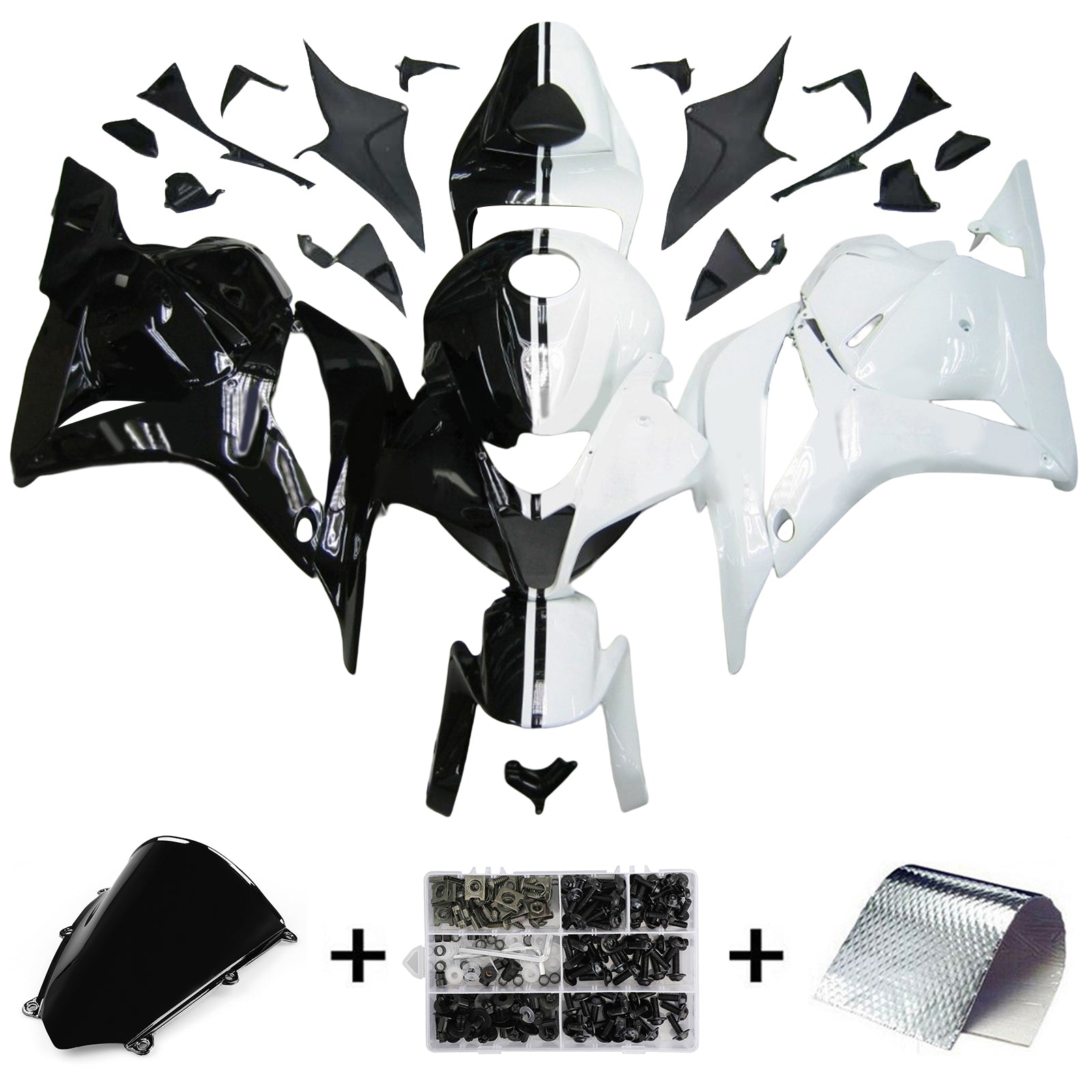Kit de carénage à injection en plastique ABS pour Honda CBR600RR 2009-2012 F5