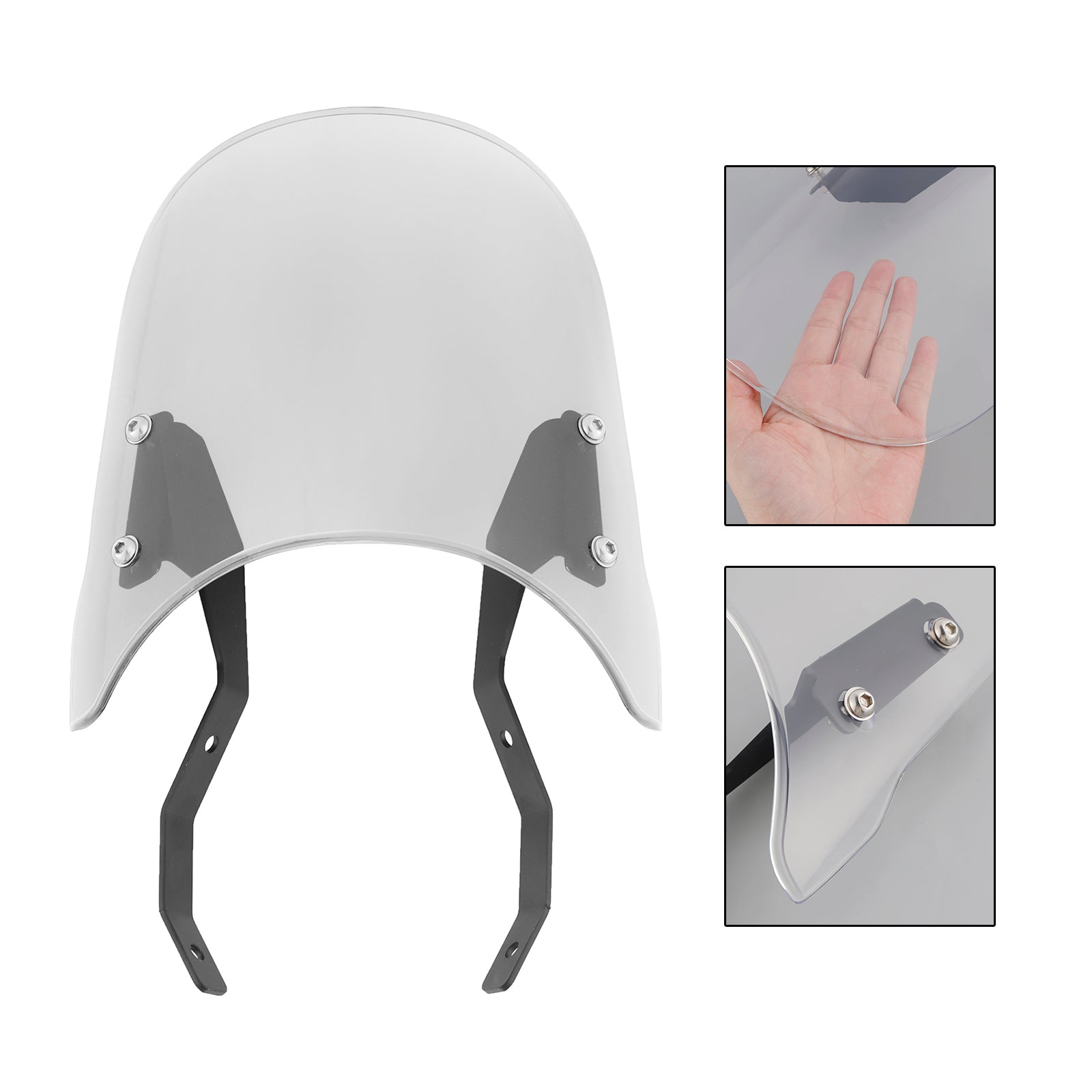 Tuulilasi sopiva tuulilasi Honda Rebel 250 300 500 CL250 CL300 CL500 23-24