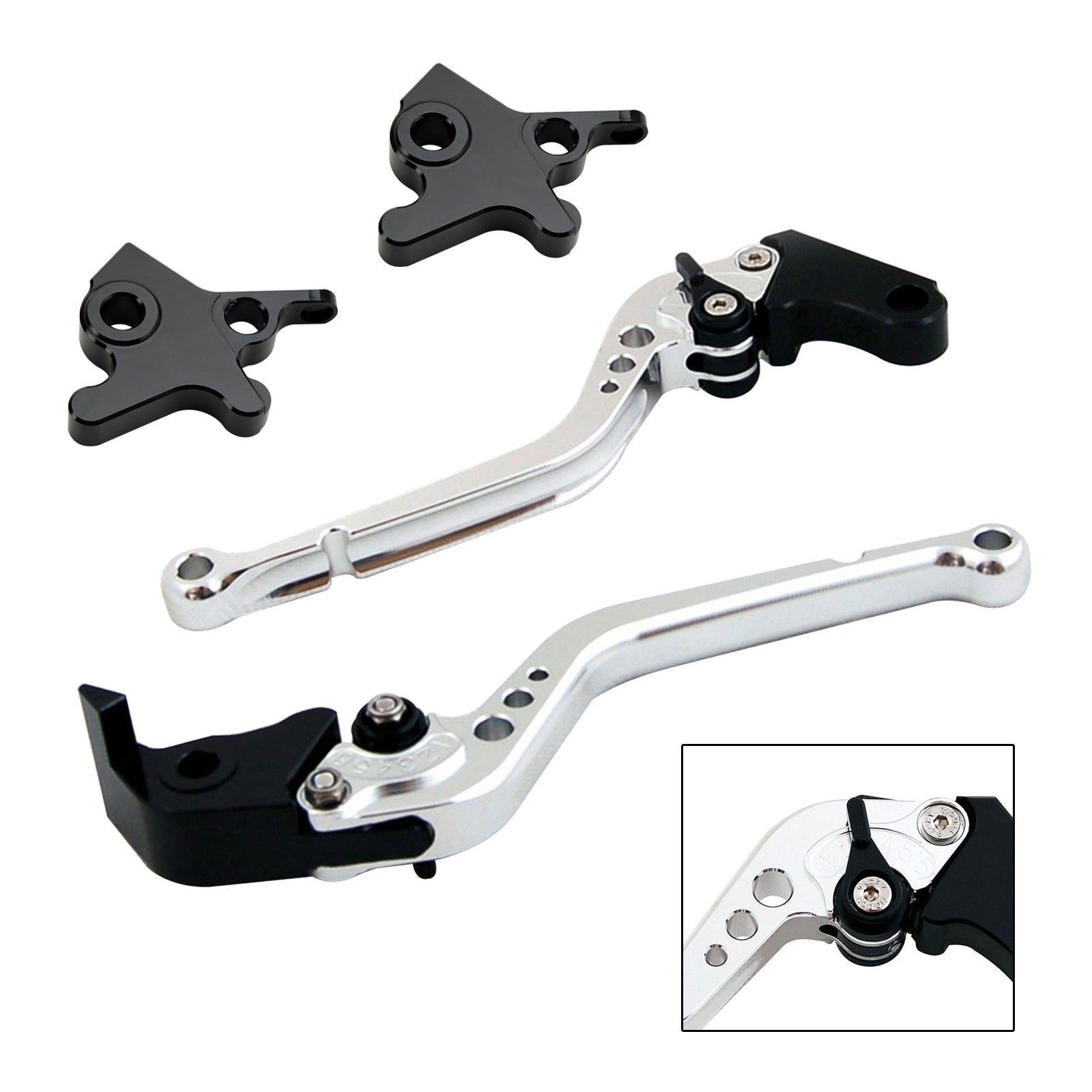 Levier de frein d'embrayage long pour Piaggio MP3 300 16-18 MP3 350 18-19