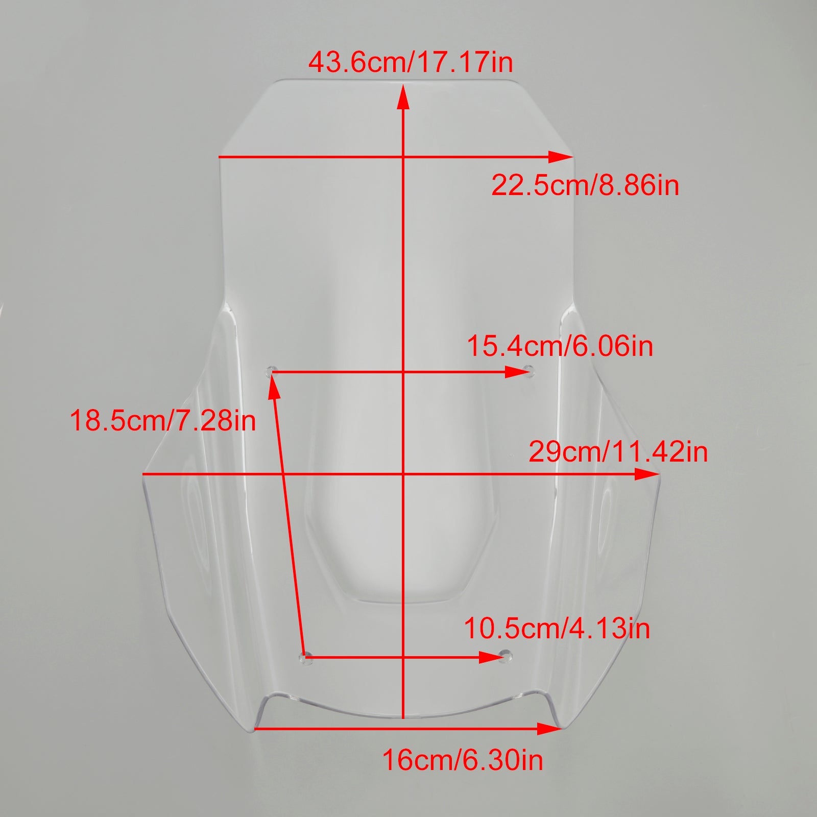 Honda Adv350 2022-2024 Moottoripyörän tuulilasi tuulilasi