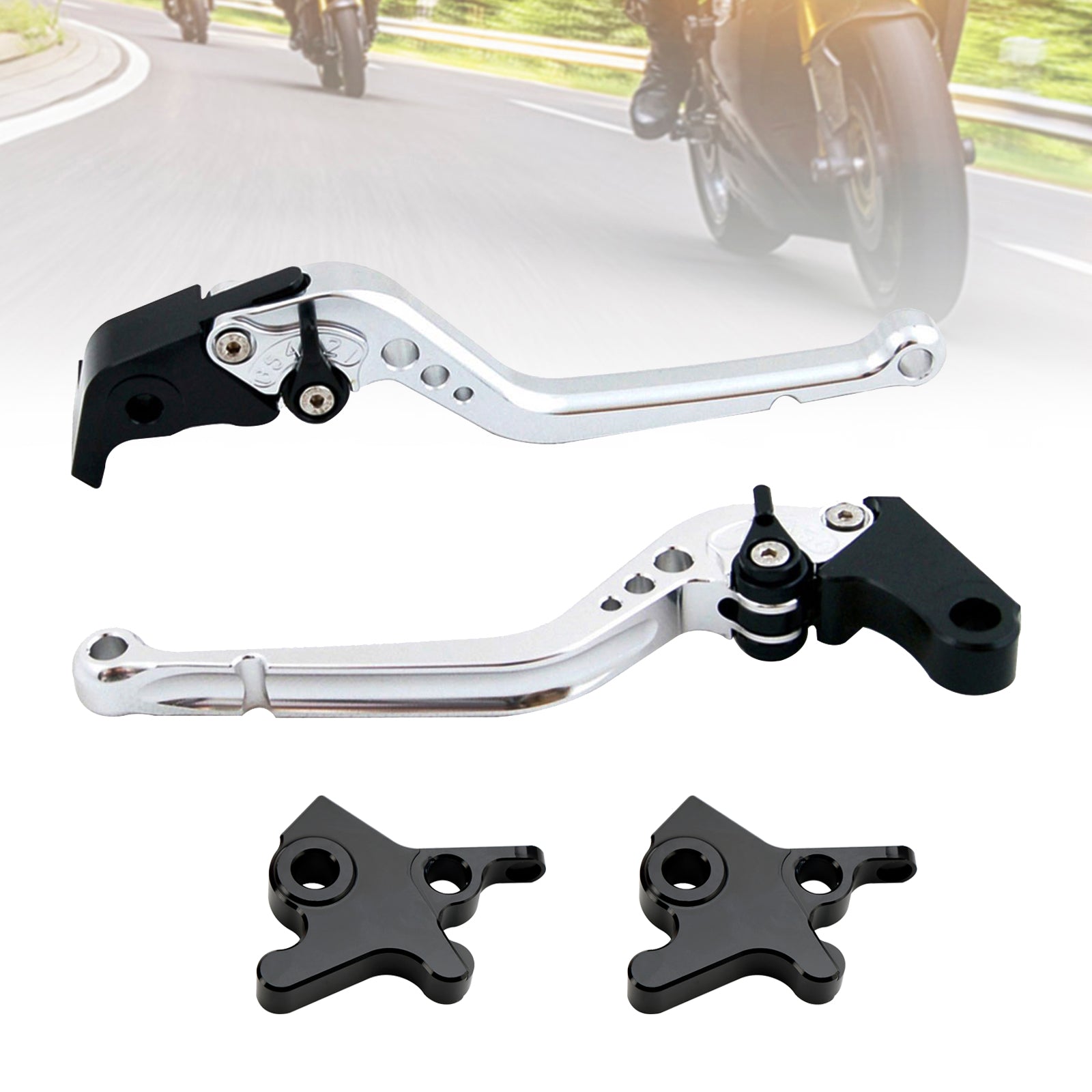 Levier de frein d'embrayage long pour Piaggio MP3 300 16-18 MP3 350 18-19