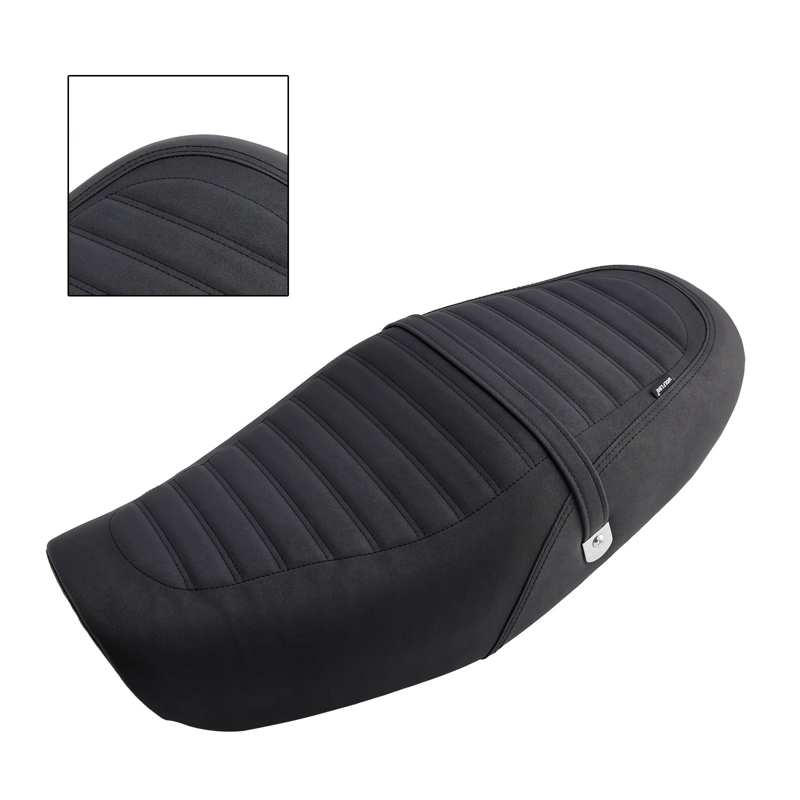 Bestuurder en voor/achter passagiersstoel Zwart voor Kawasaki Z900R 2018-2024