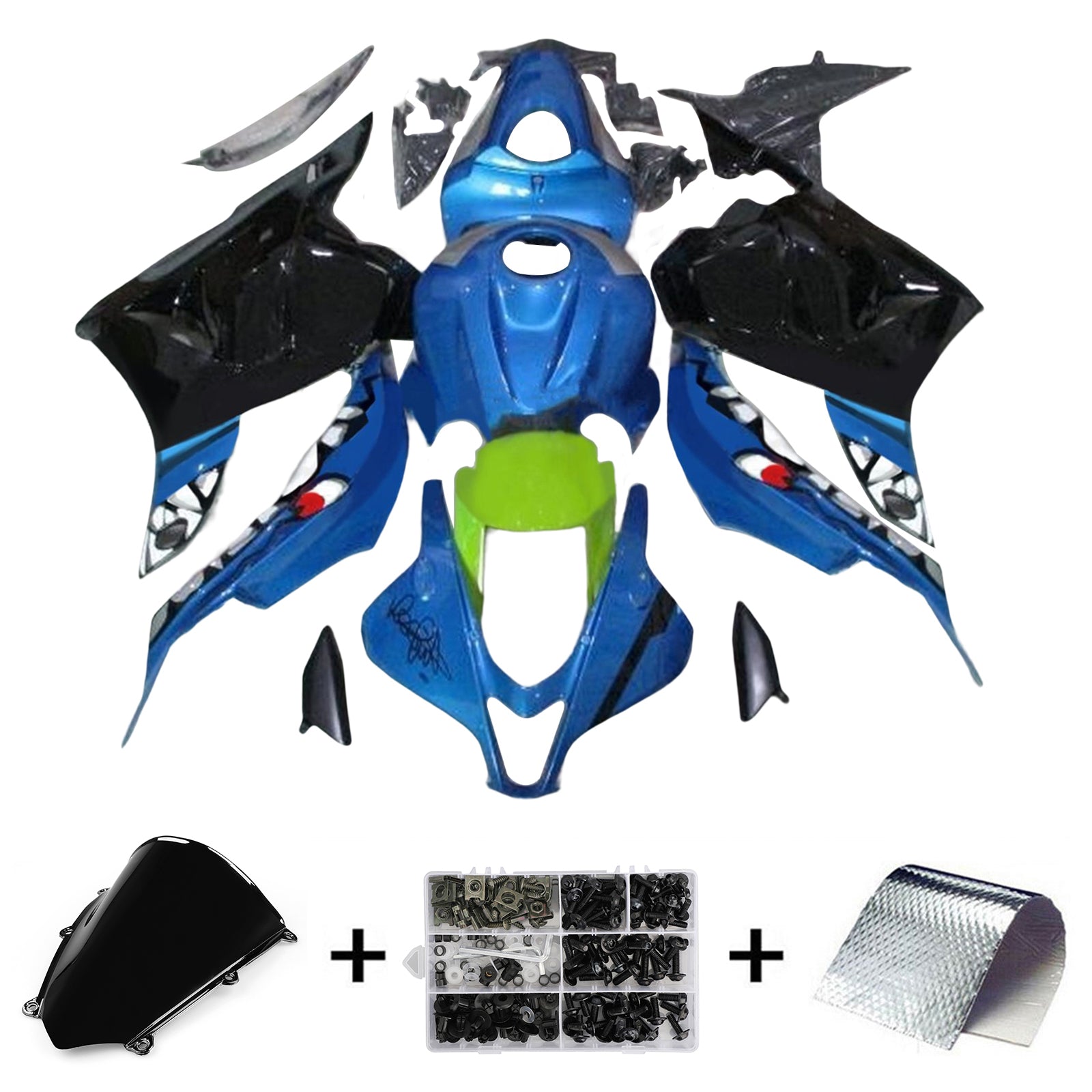 Kit de carénage à injection en plastique ABS pour Honda CBR600RR 2009-2012 F5