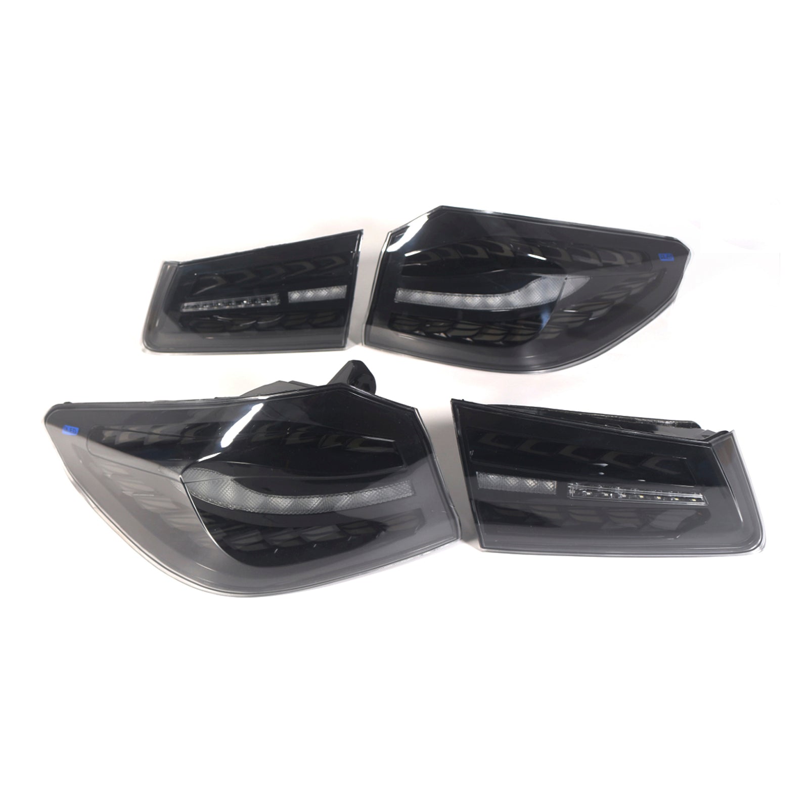 Luci posteriori a LED fumo per BMW 3 G20 G28 G80 M3 2019-2024