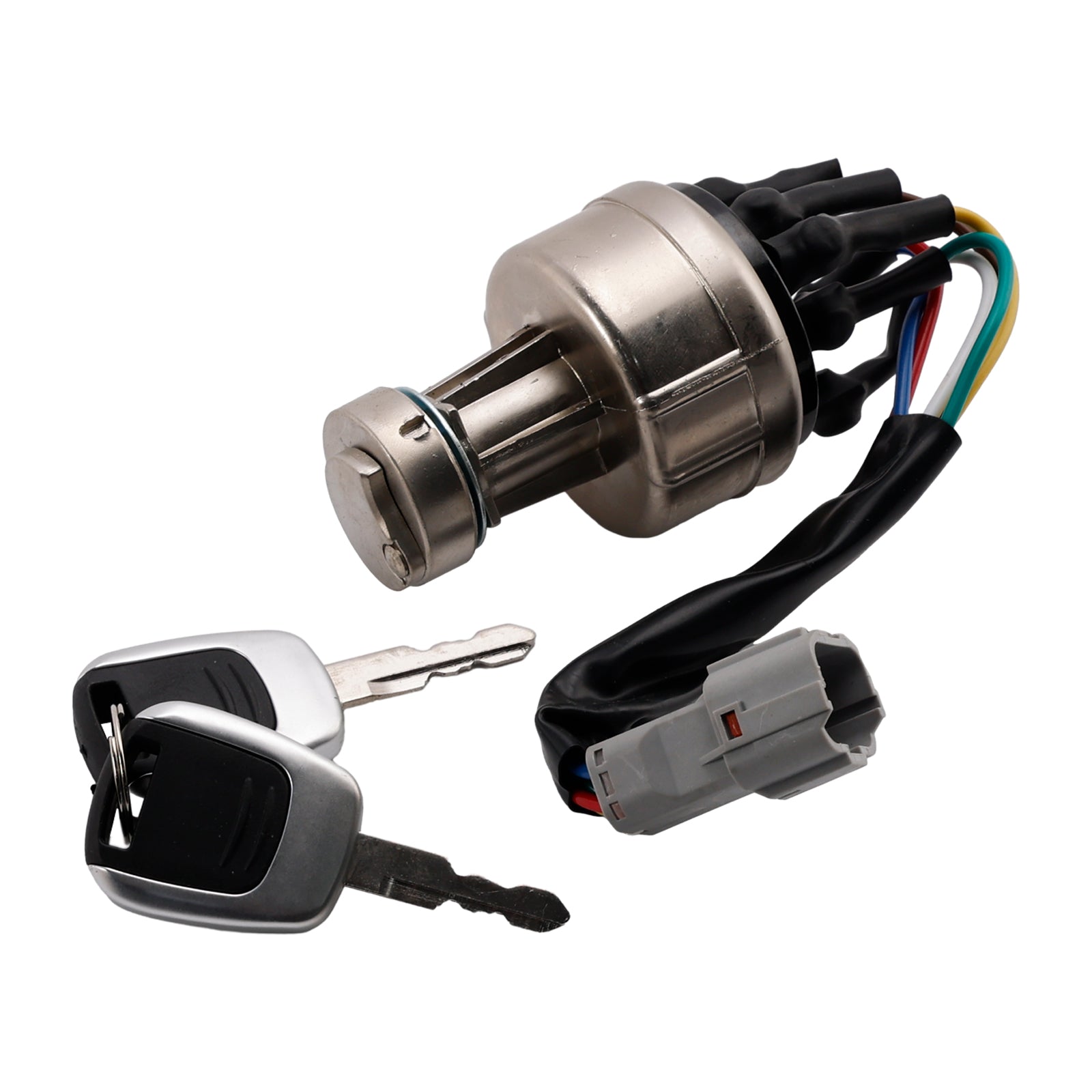 Interrupteur d'allumage et de démarrage avec 2 clés pour pelle Hyundai R150, R220, R215, R225-7-9 (21Q4-00090)