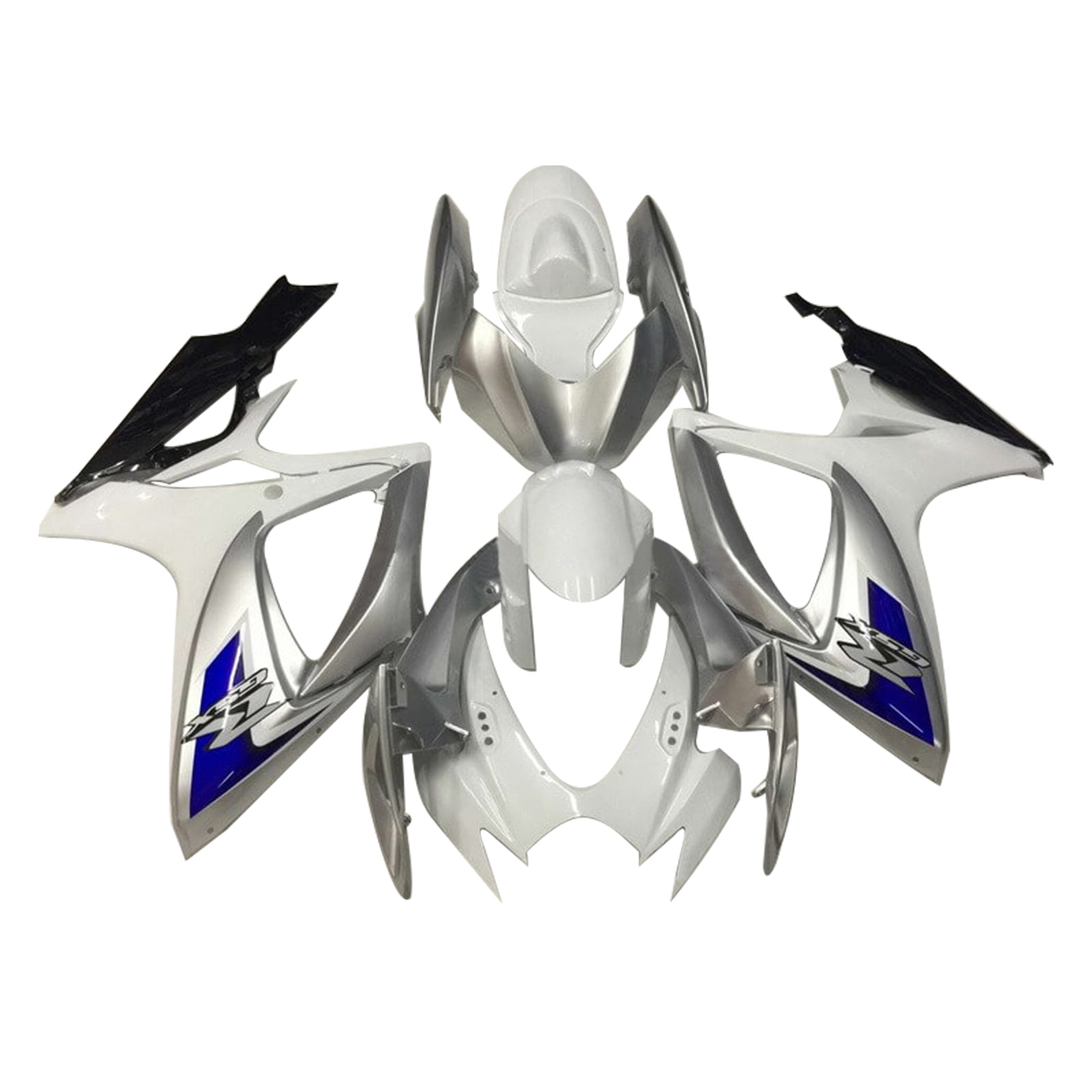 2006-2007 Suzuki GSXR 600/750 K6 Kit de carénage d'injection Bodywork Abs en plastique