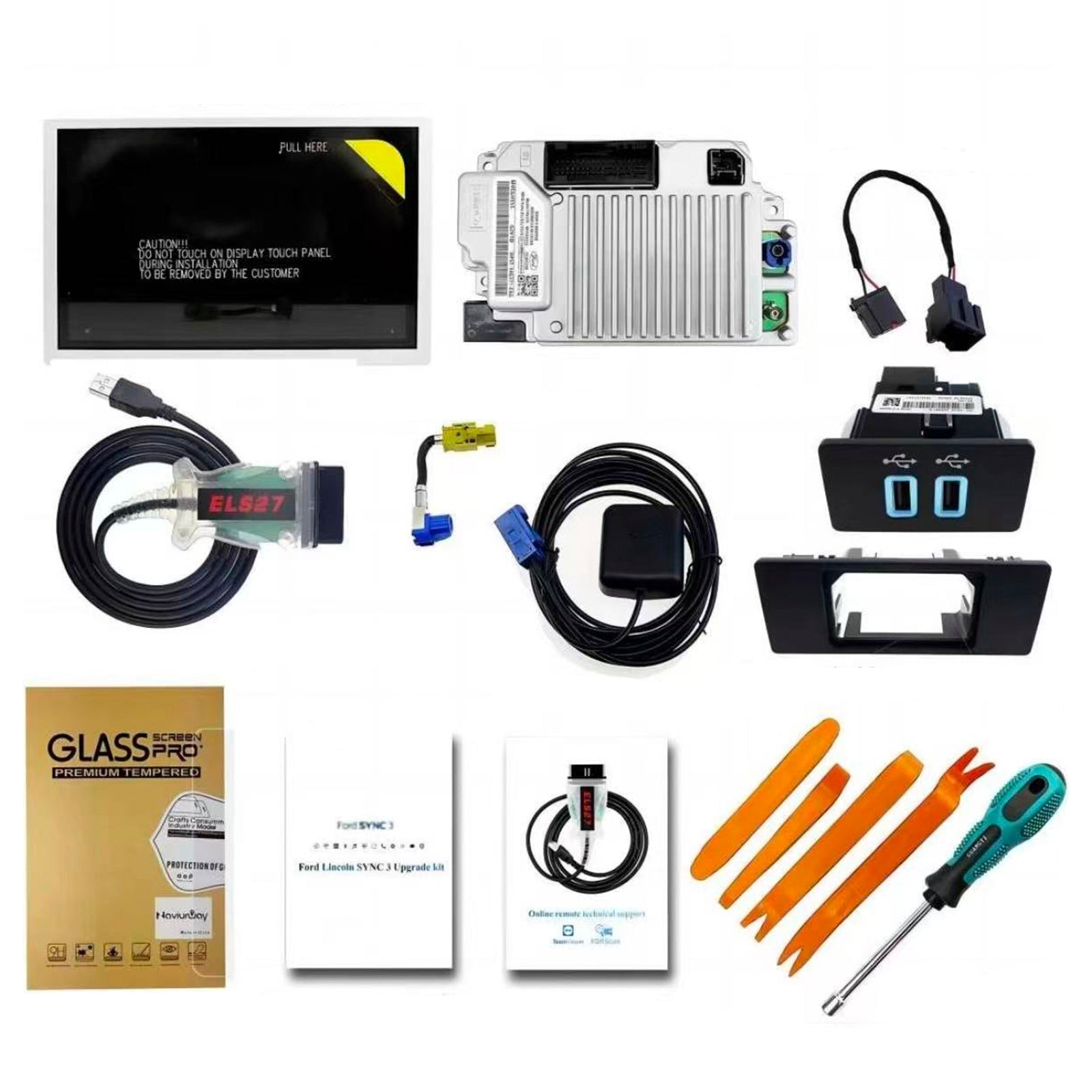 Kit de actualización SYNC 2 a SYNC 3 3.4 para el módulo APIM Ford Sync3 CarPlay