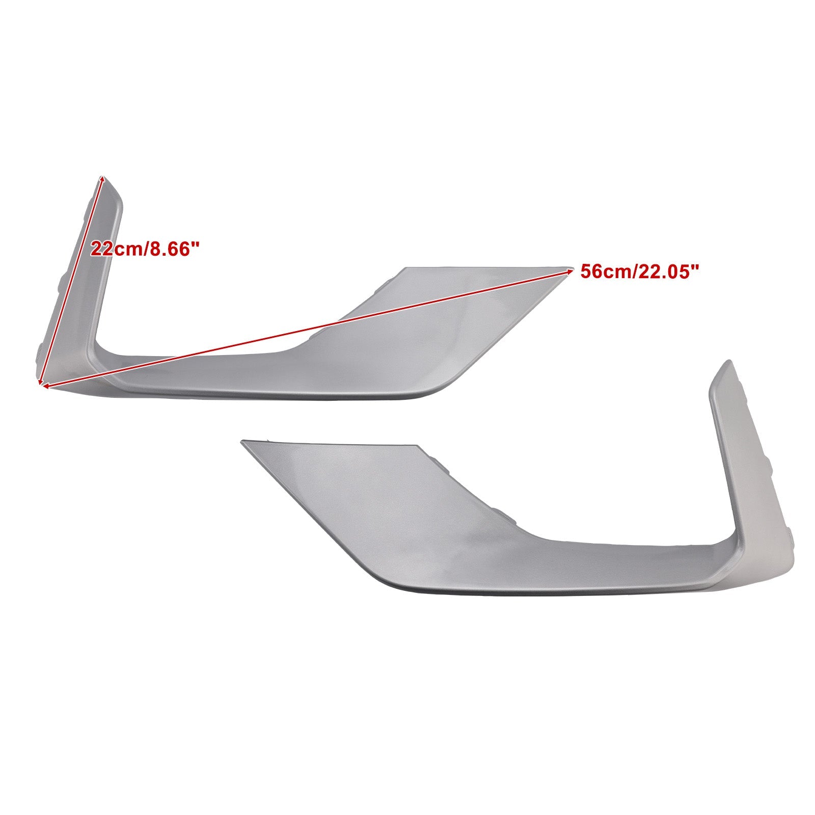 Hopeinen sumuvalon maski Ford Focus ST + ST Line MK4:ään (2018-2021)