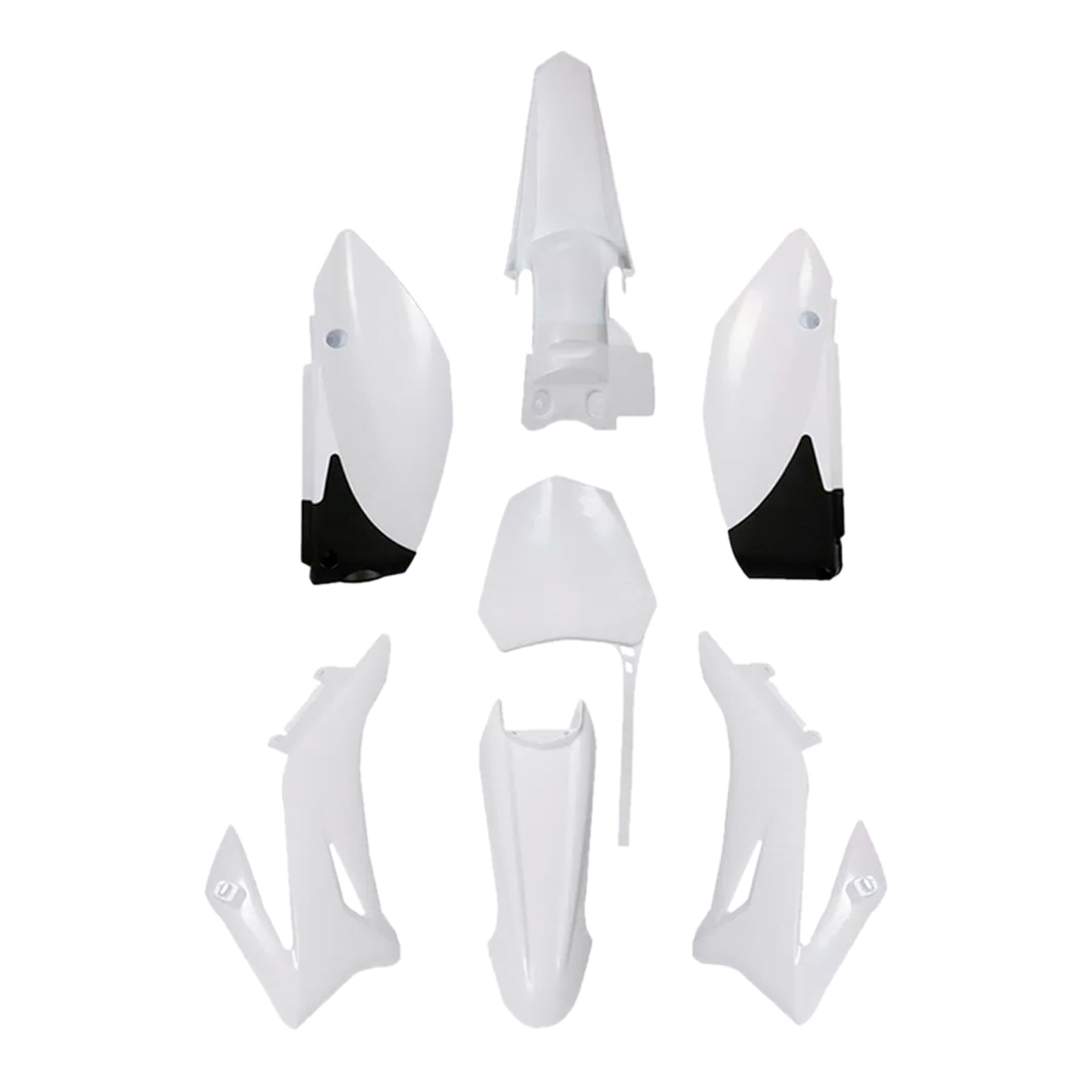 Kit carrosserie plastique et carénage garde-boue pour moto tout-terrain Yamaha TTR110
