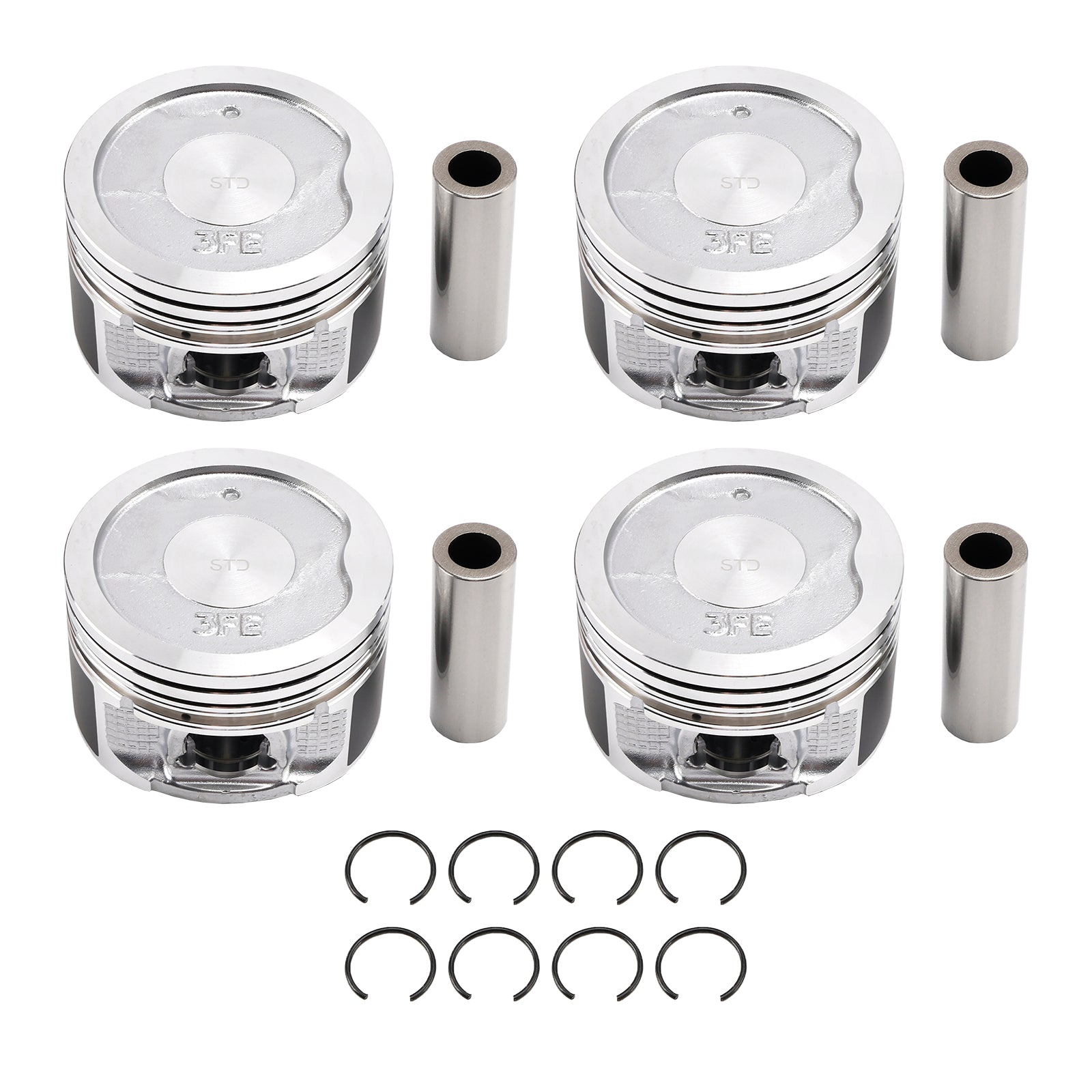 Zestaw rewizji i rekonstrukcji silnika 3R-FE dla Toyota 4Runner Tacoma T100 2.7L 1994-2004