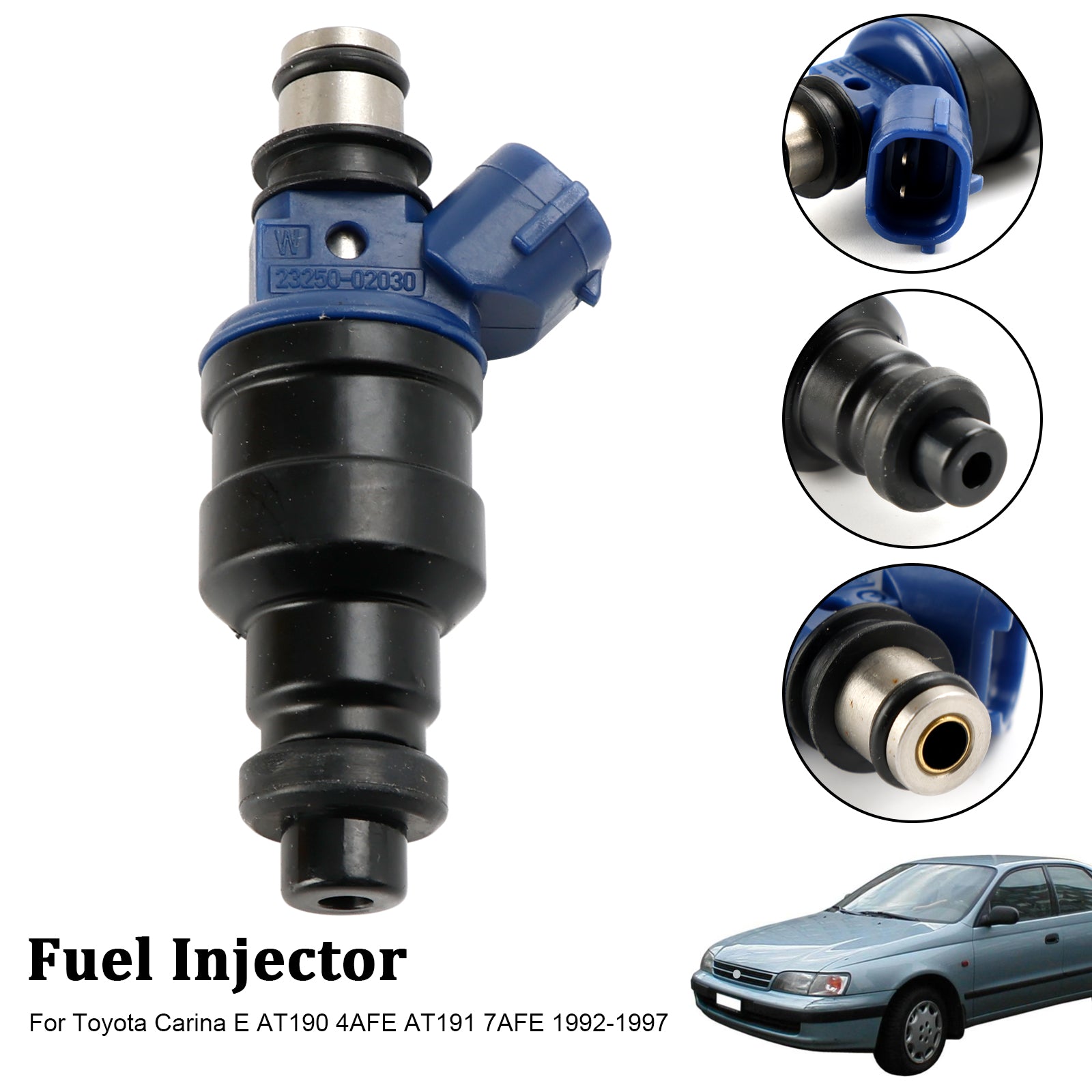 1 stcs brandstofinjector 23250-02030 voor Toyota Carina 1992-1997 23209-02030