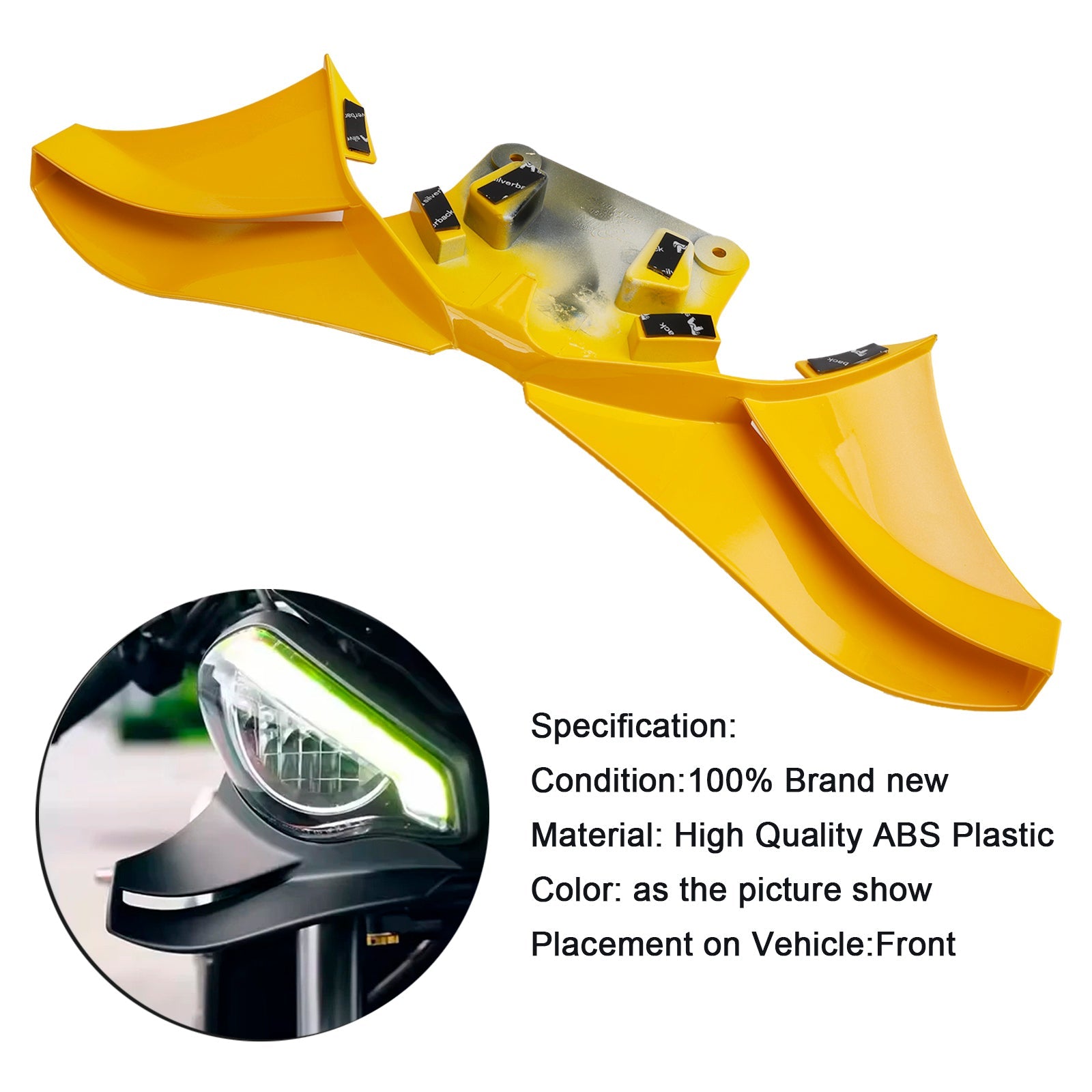 Aileron avant pour Street Triple 765R/RS 2023-2025