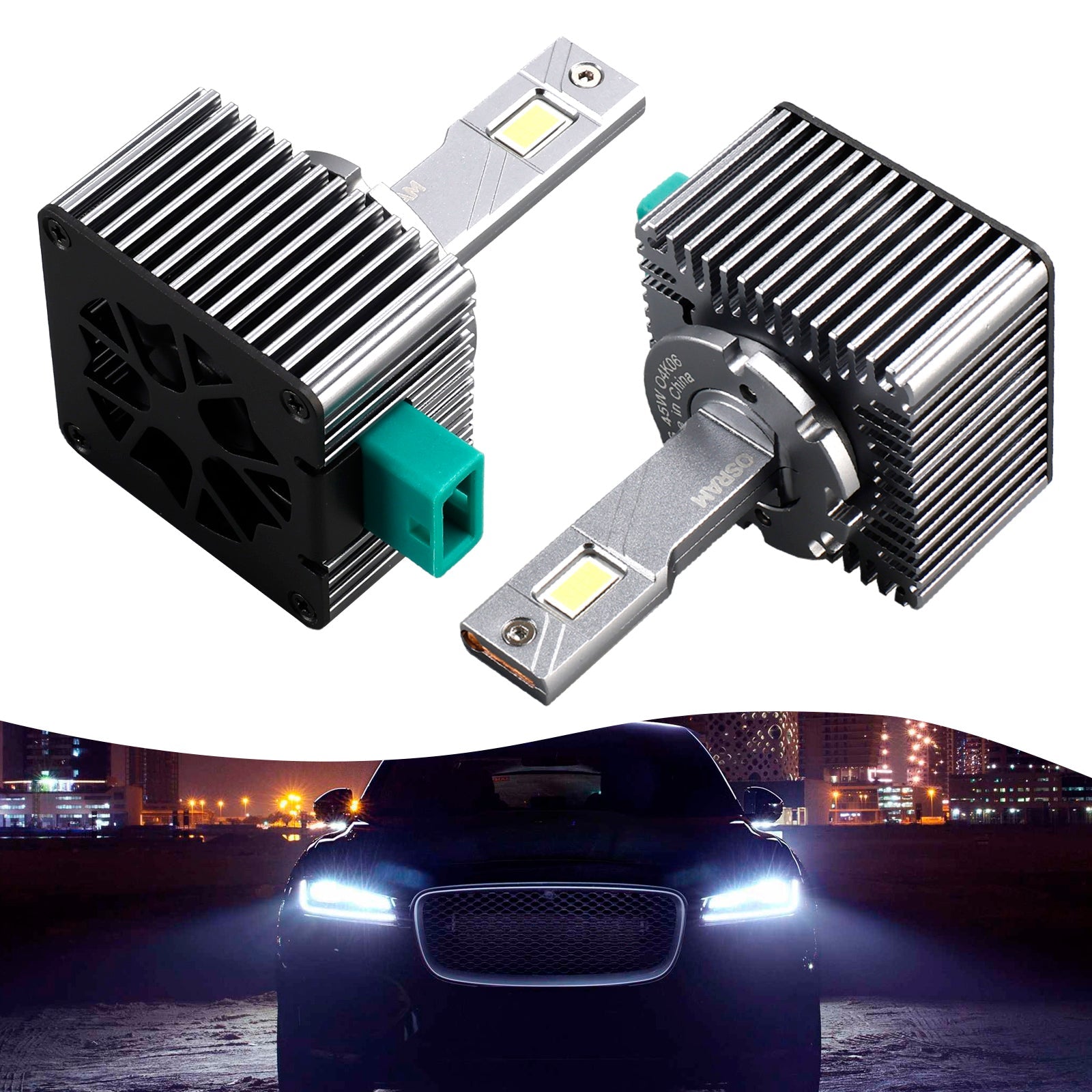 Lot de 2 ampoules LED HL D3S 166340CW 45 W 6 000 K pour voiture OSRAM