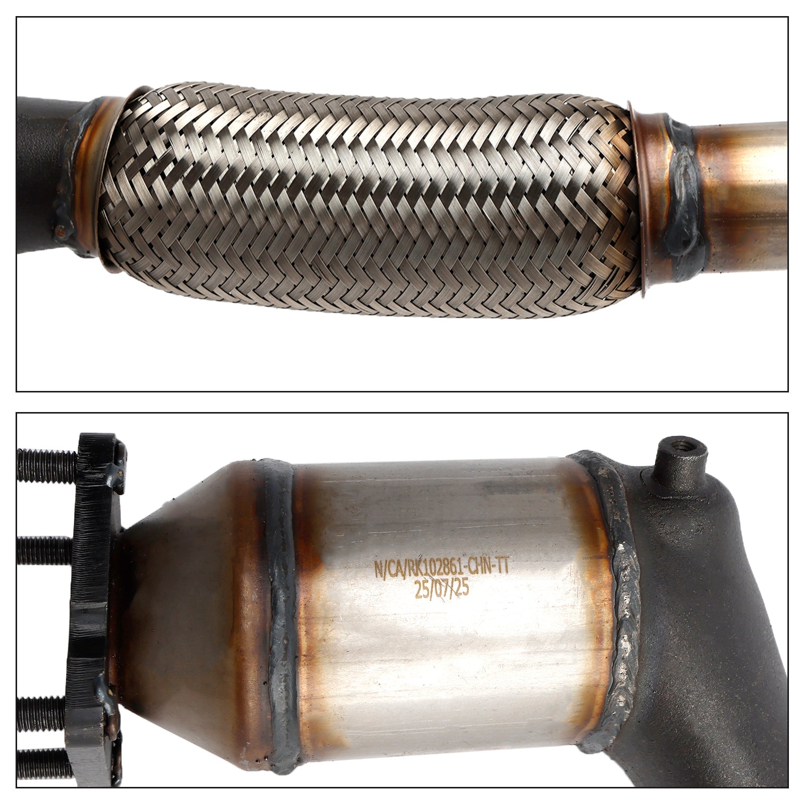 2006/06-2008/05 VW EOS 1F7, 1F8 1.6 FSI 1598 CCM Convertitore catalitico 1K0254303NX