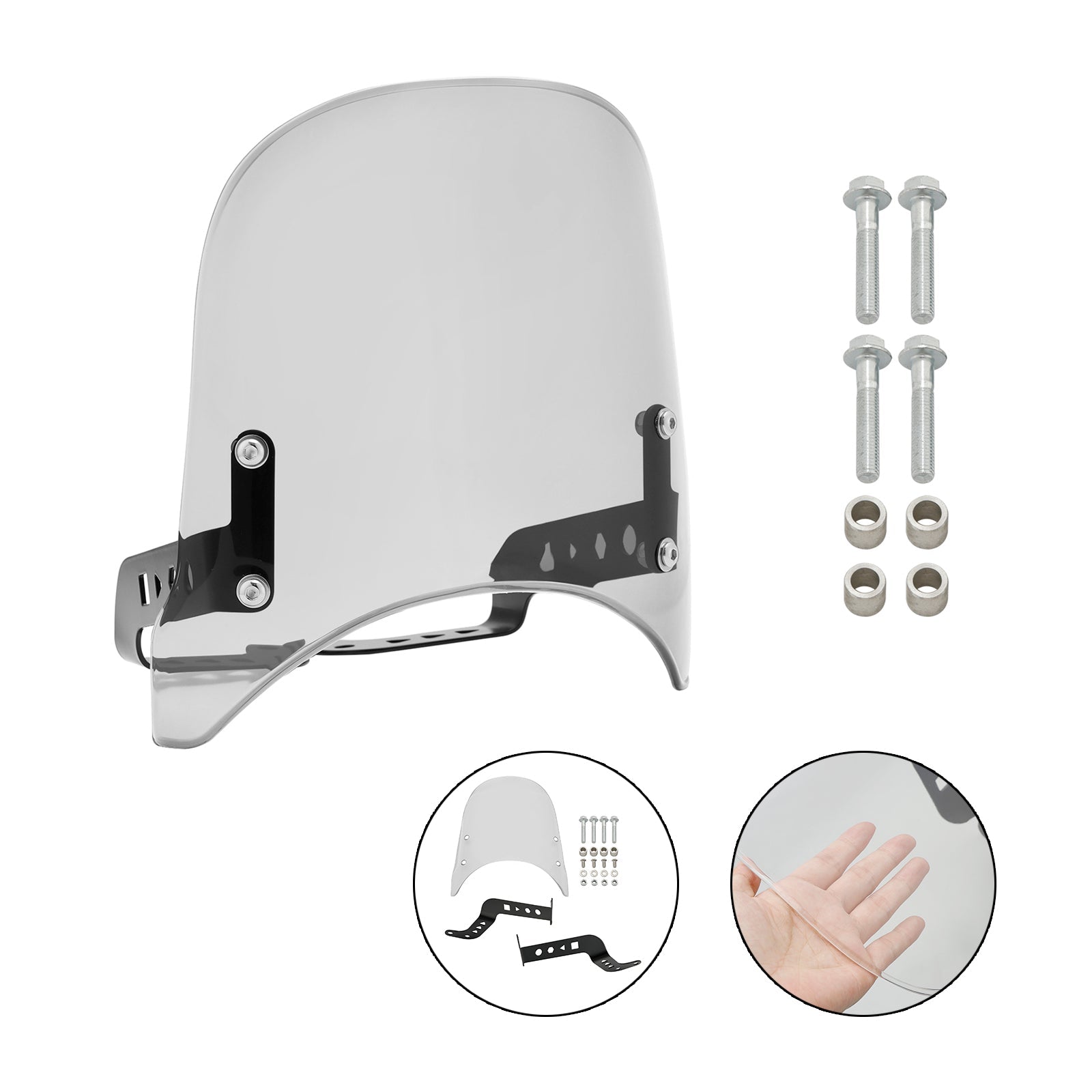 Honda ABS Motocykl przedniej szyby CB400X/CB500X 2019-2024