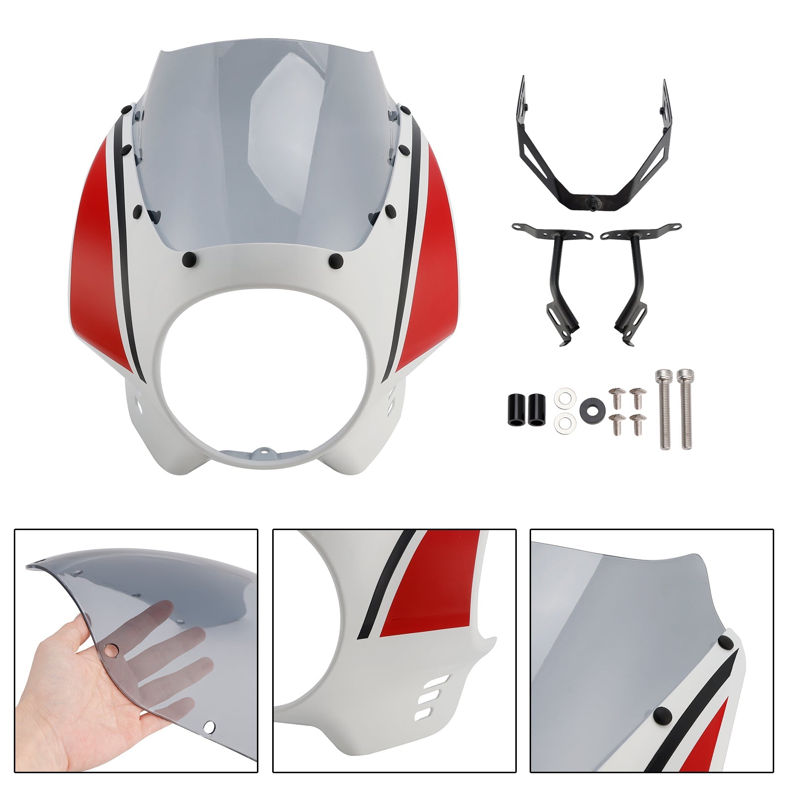 Parabrisas y carenado de faro para Yamaha XSR900 (2022-2025)