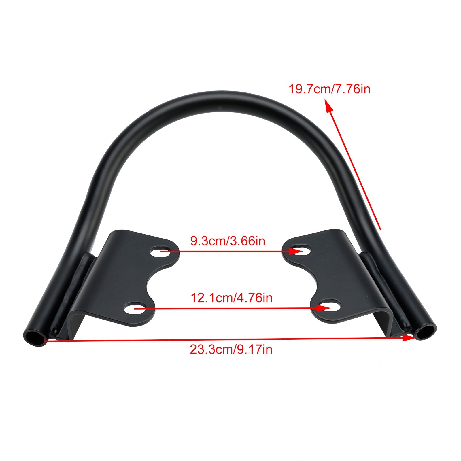 Reposabrazos de pasajero con soporte para manos para Speed Twin 900 2023-2024
