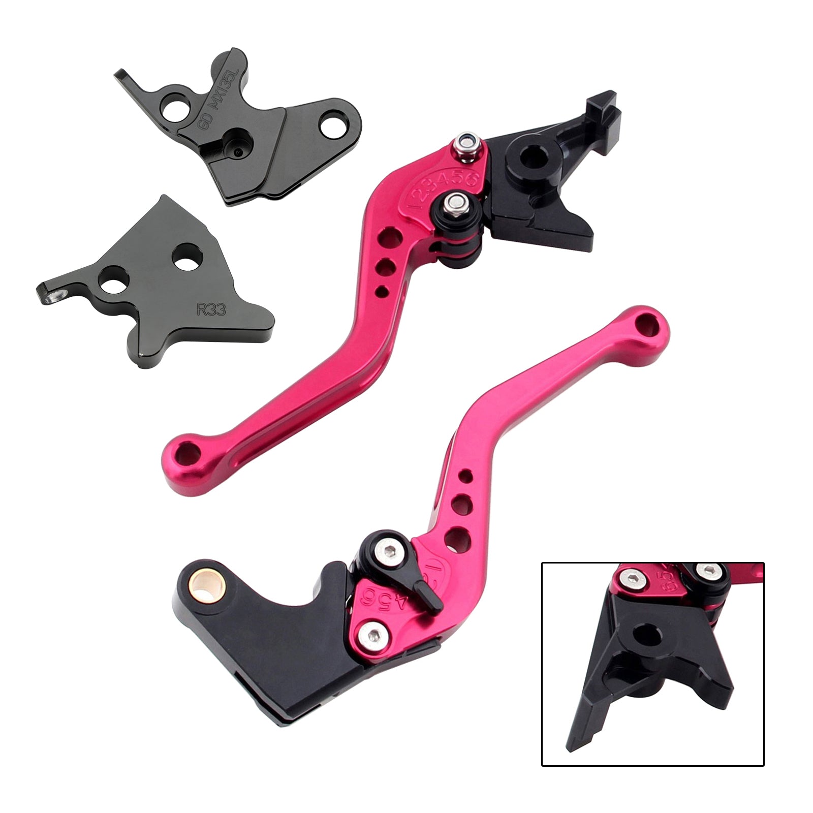 Ročica kratke zavore in sklopke za Yamaha YBR125 2005–2014