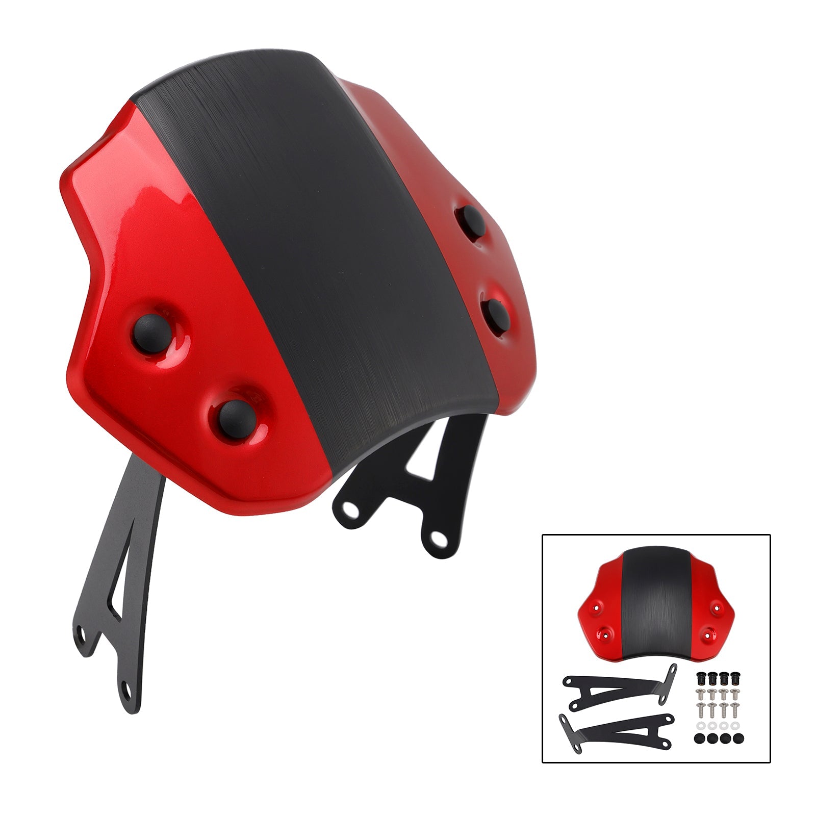 Przednia szybę dla motocykla Scrambler 400 x 2024-2025